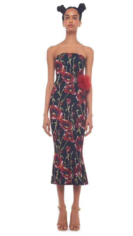 STRAPLESS FISHTAIL DRESS sold by Norma Kamali