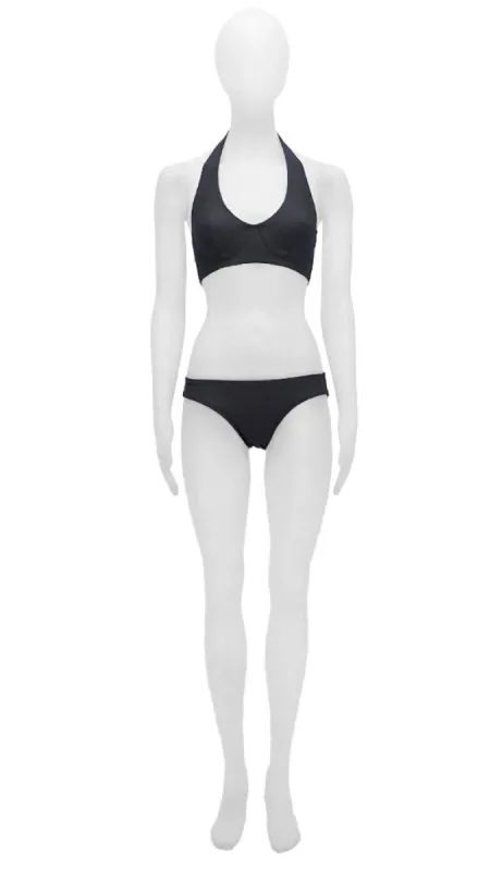 UNDERWIRE HALTER BRA sold by Norma Kamali