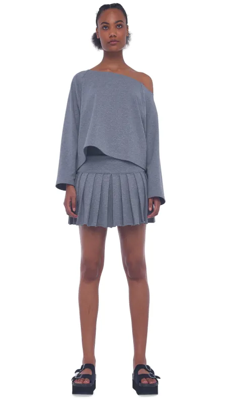 DROP SHOULDER SWEATSHIRT sold by Norma Kamali