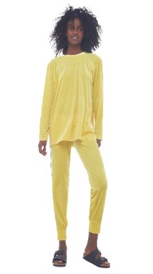 SIDE STRIPE JOG PANT sold by Norma Kamali