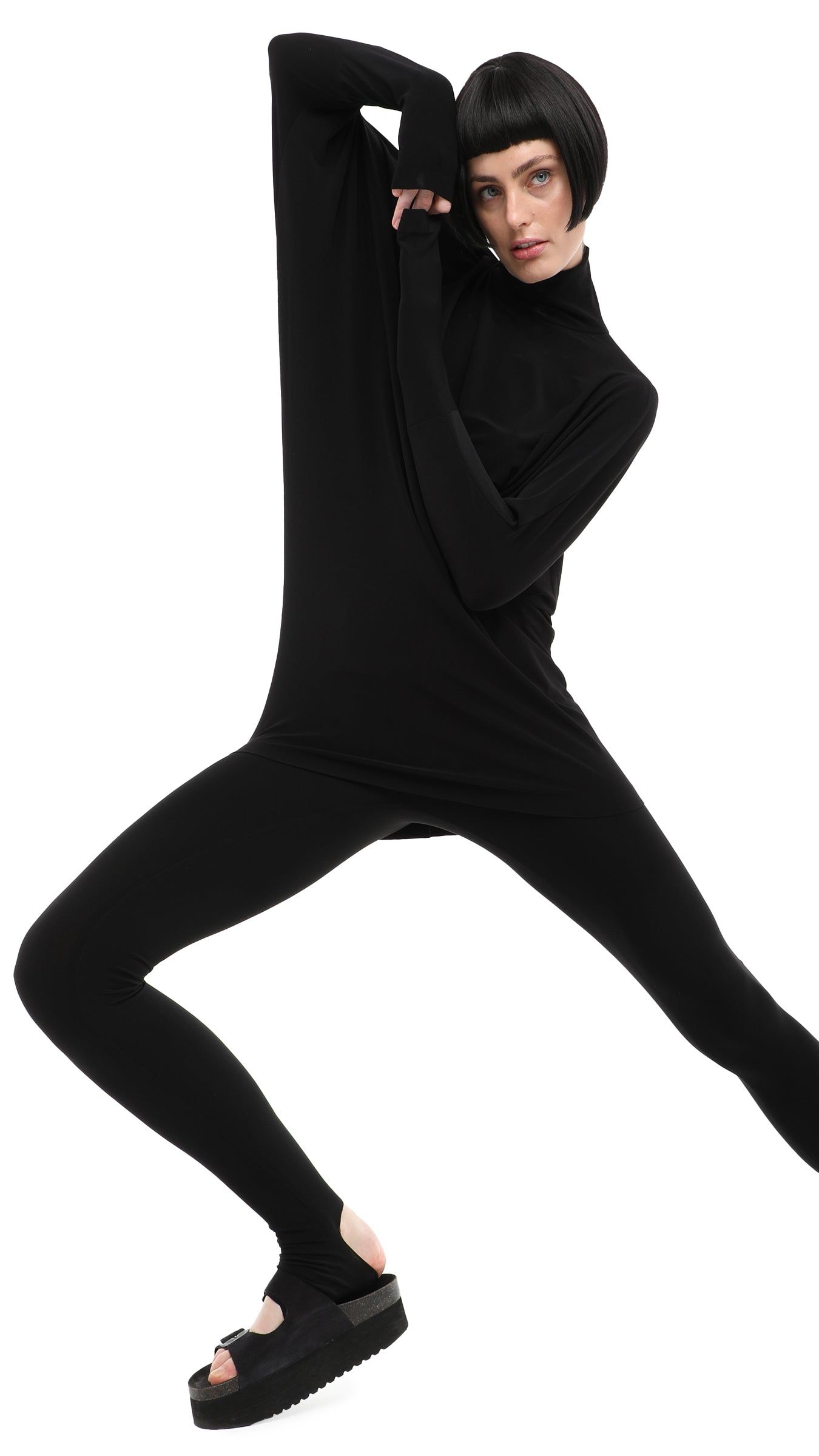 TURTLE DOLMAN TOP sold by Norma Kamali product image thumbnail 5