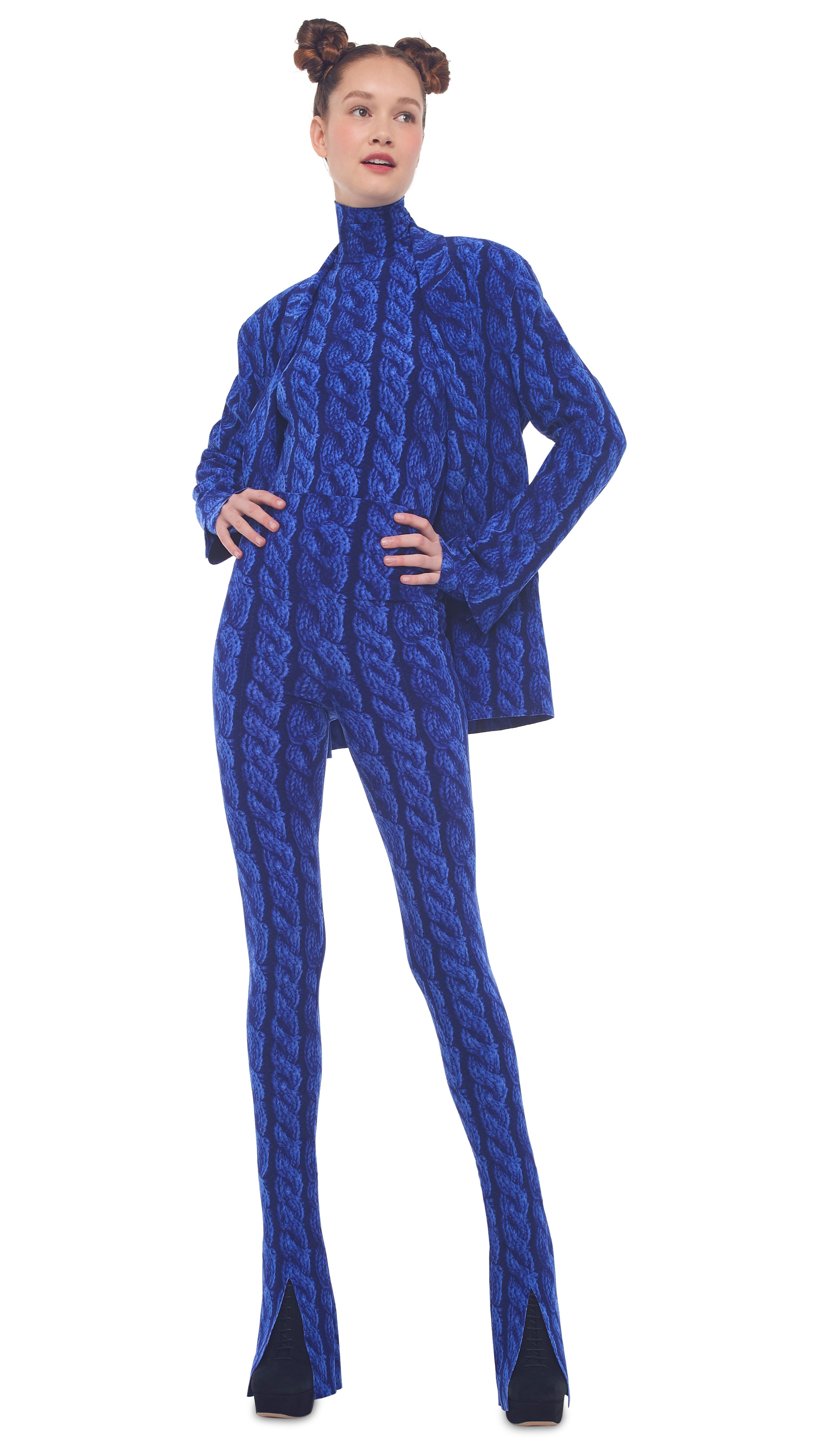 SB STRAIGHT FIT JACKET sold by Norma Kamali product image thumbnail 4