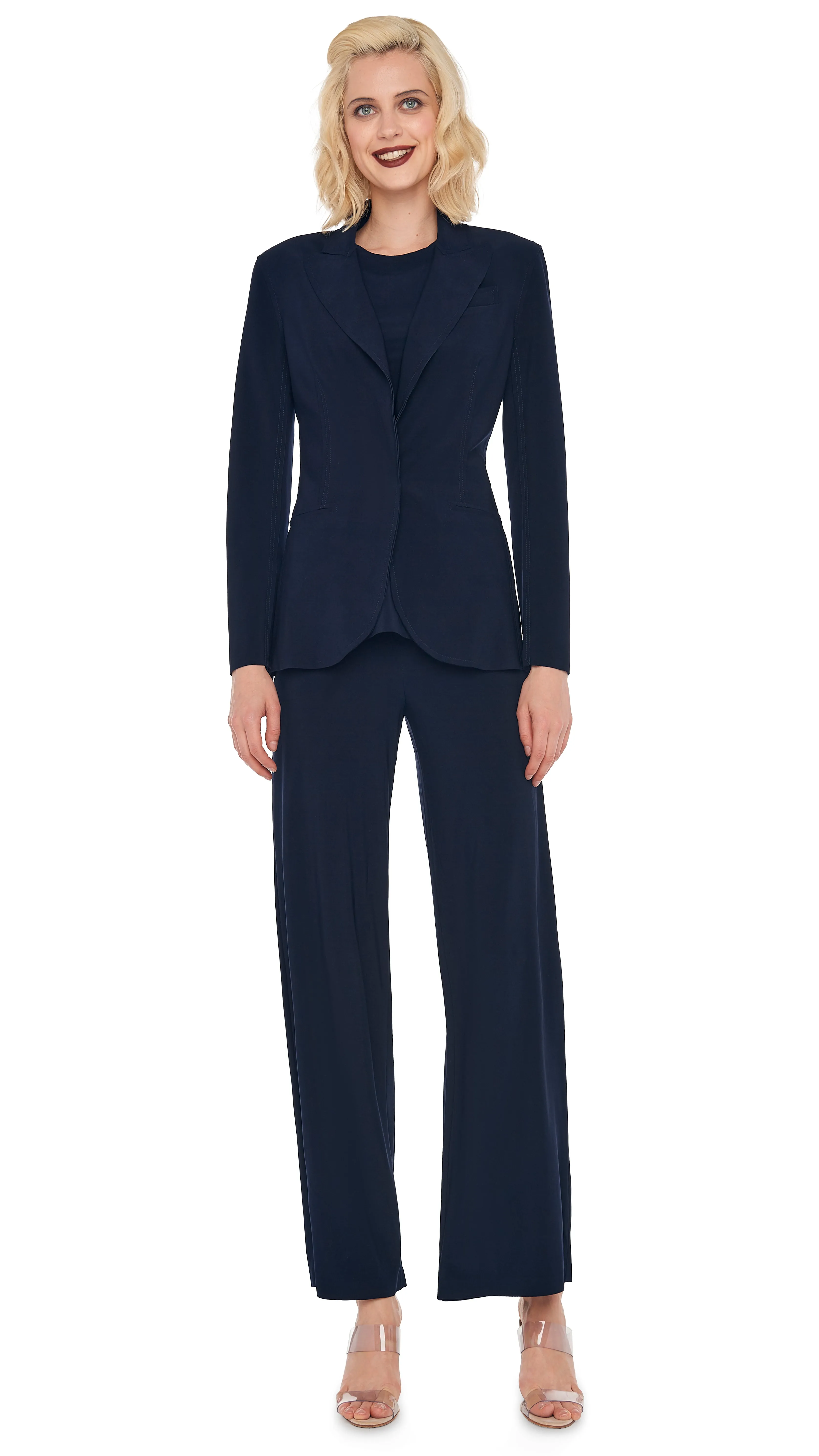 SINGLE BREASTED JACKET sold by Norma Kamali product image thumbnail 2