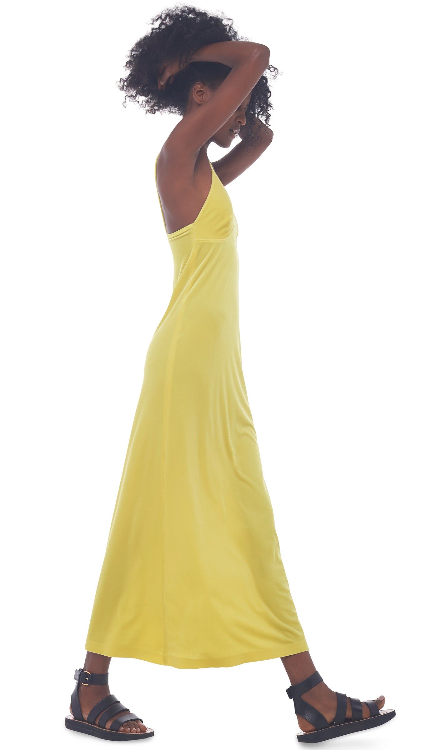 SLIP DRESS TO MIDCALF sold by Norma Kamali product image thumbnail 5