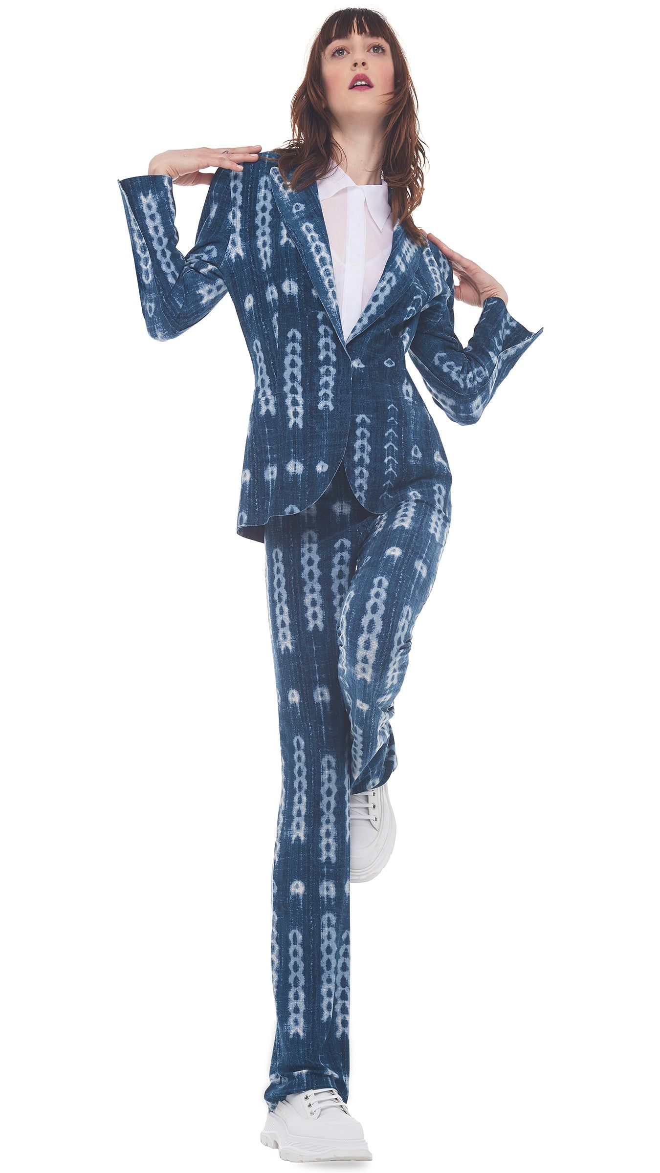 SINGLE BREASTED JACKET sold by Norma Kamali product image thumbnail 4