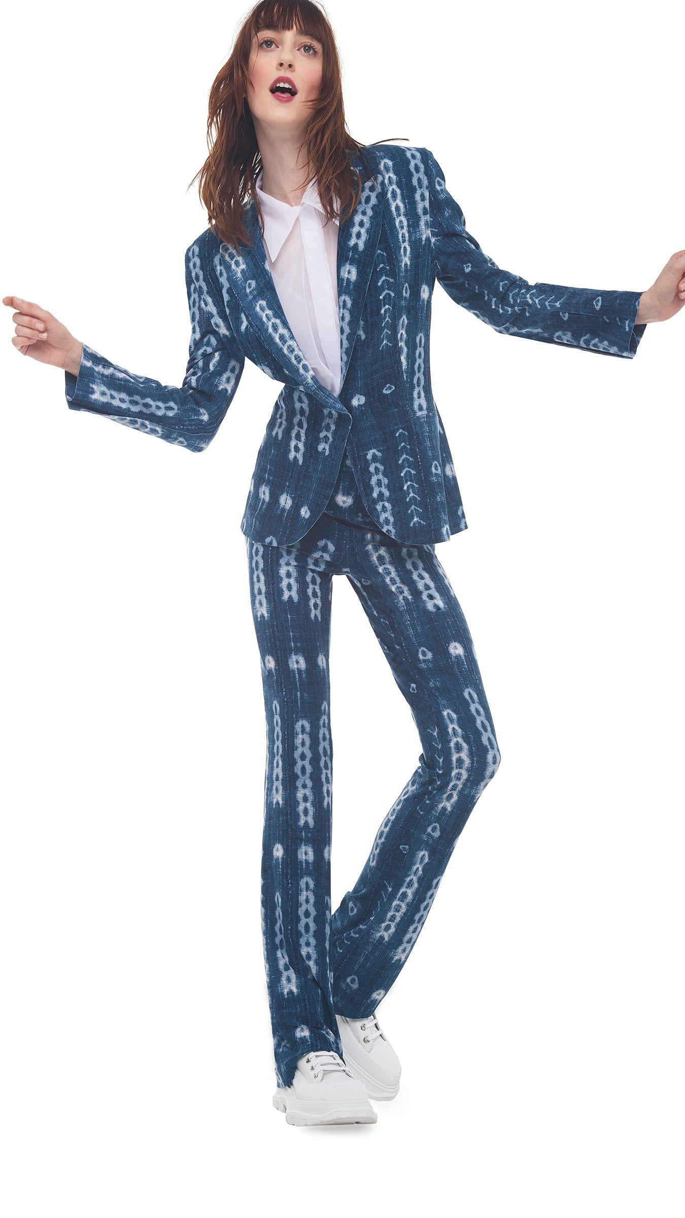 SINGLE BREASTED JACKET sold by Norma Kamali product image thumbnail 5