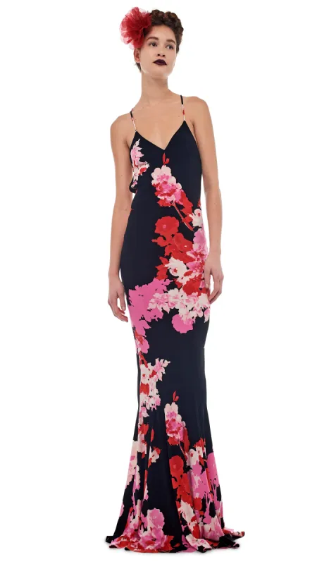 LOW BACK SLIP FISHTAIL GOWN sold by Norma Kamali