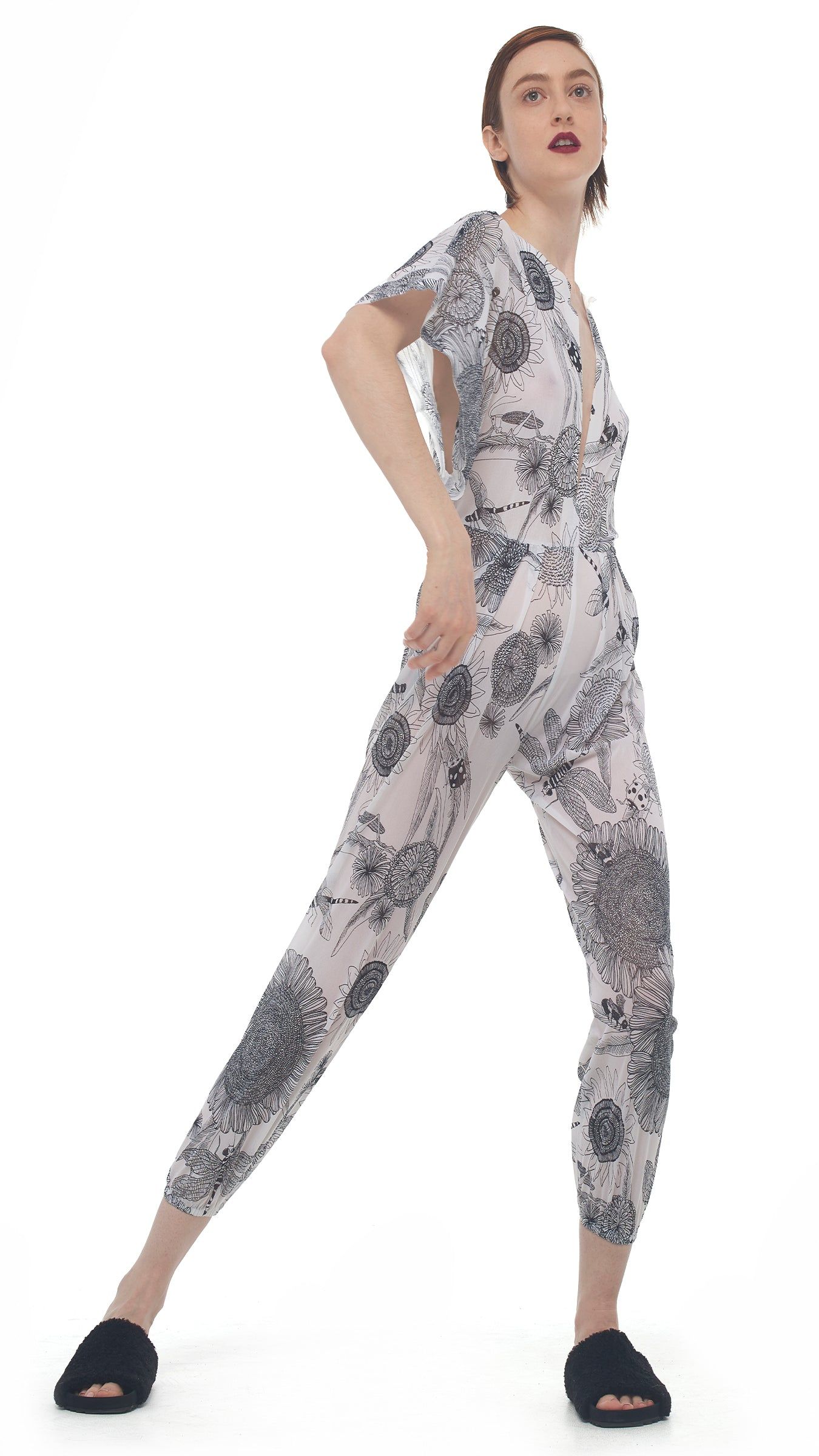 RECTANGLE JOG JUMPSUIT sold by Norma Kamali product image thumbnail 4