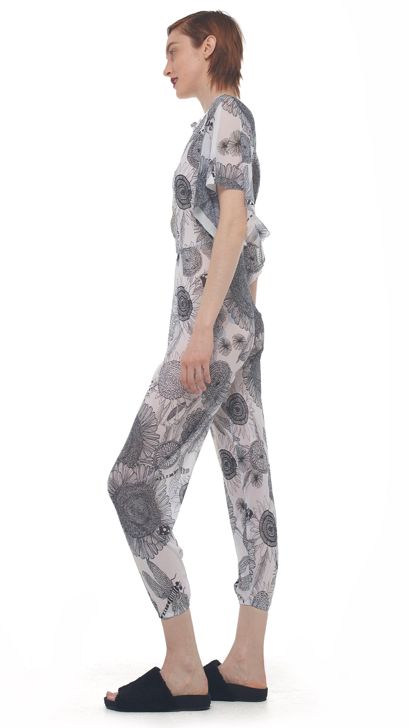 RECTANGLE JOG JUMPSUIT sold by Norma Kamali product image thumbnail 2