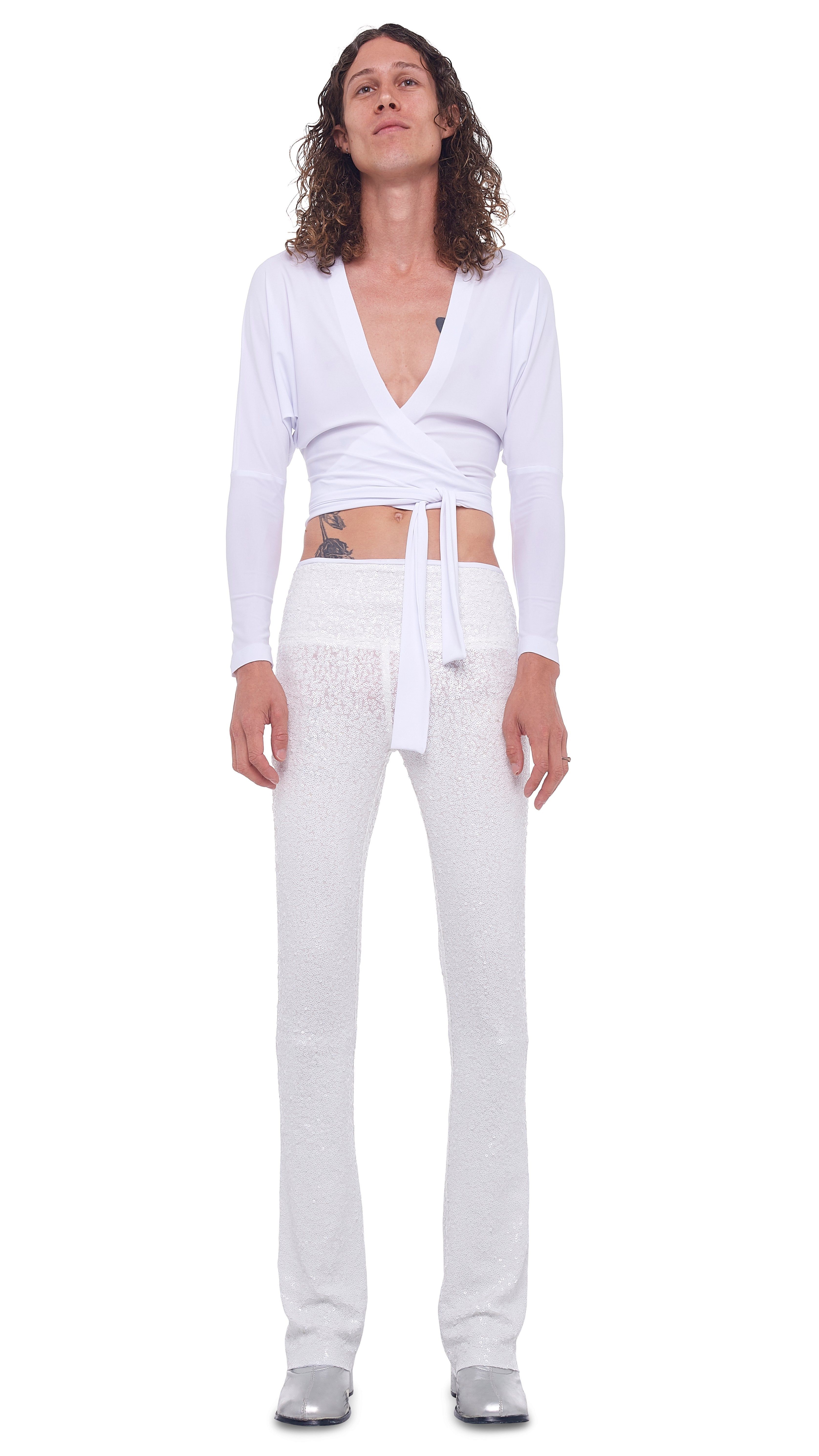 DOLMAN WRAP TOP sold by Norma Kamali product image thumbnail 2