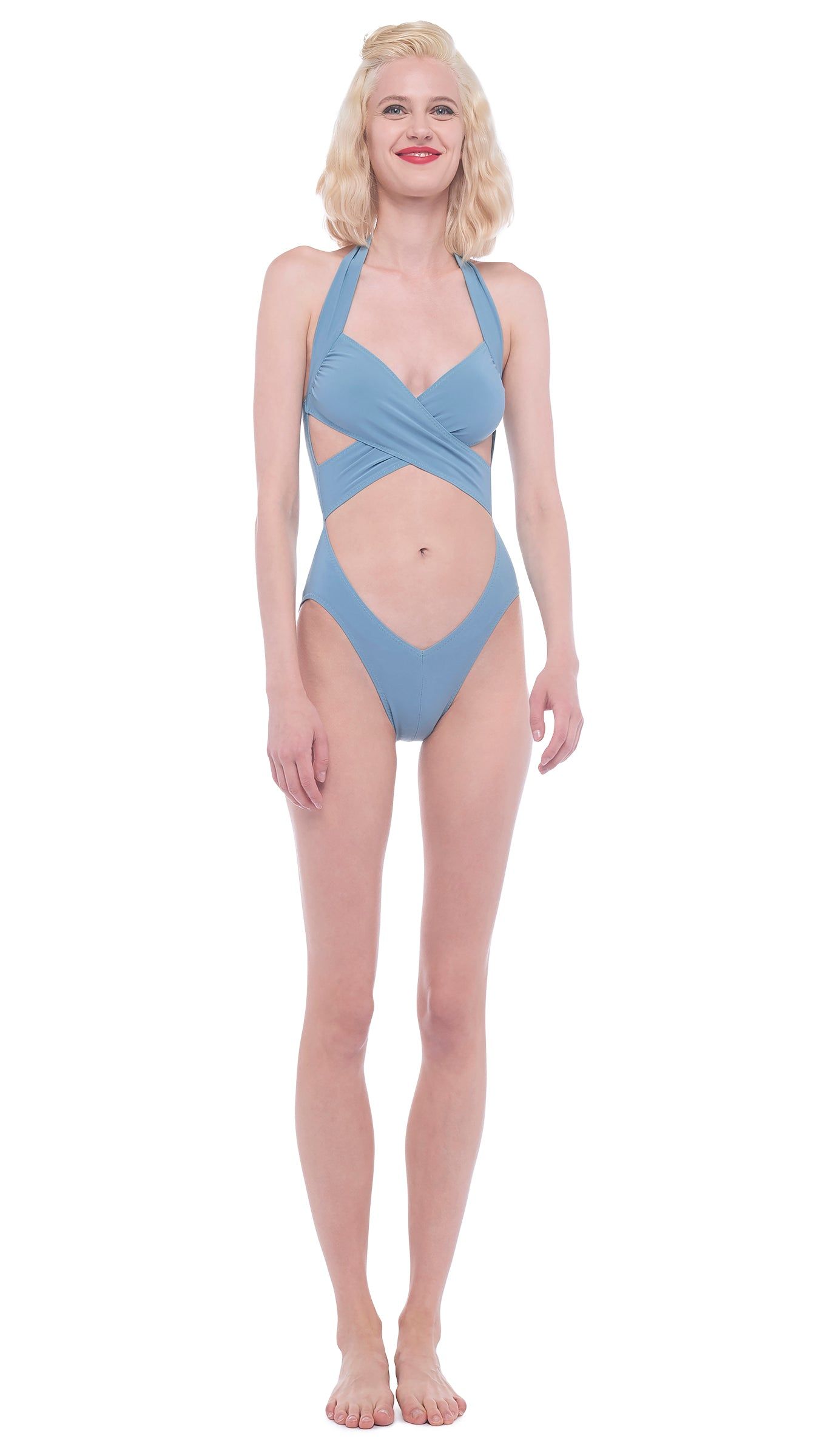 HALTER CROSS MIO sold by Norma Kamali