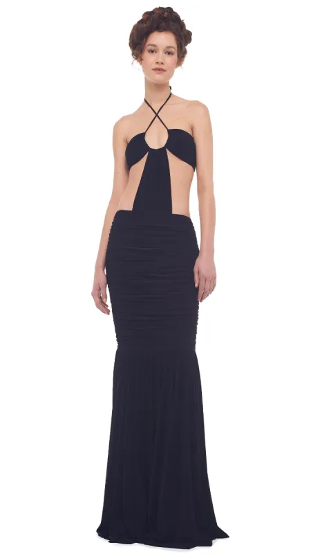 JASON BRA FISHTAIL GOWN sold by Norma Kamali