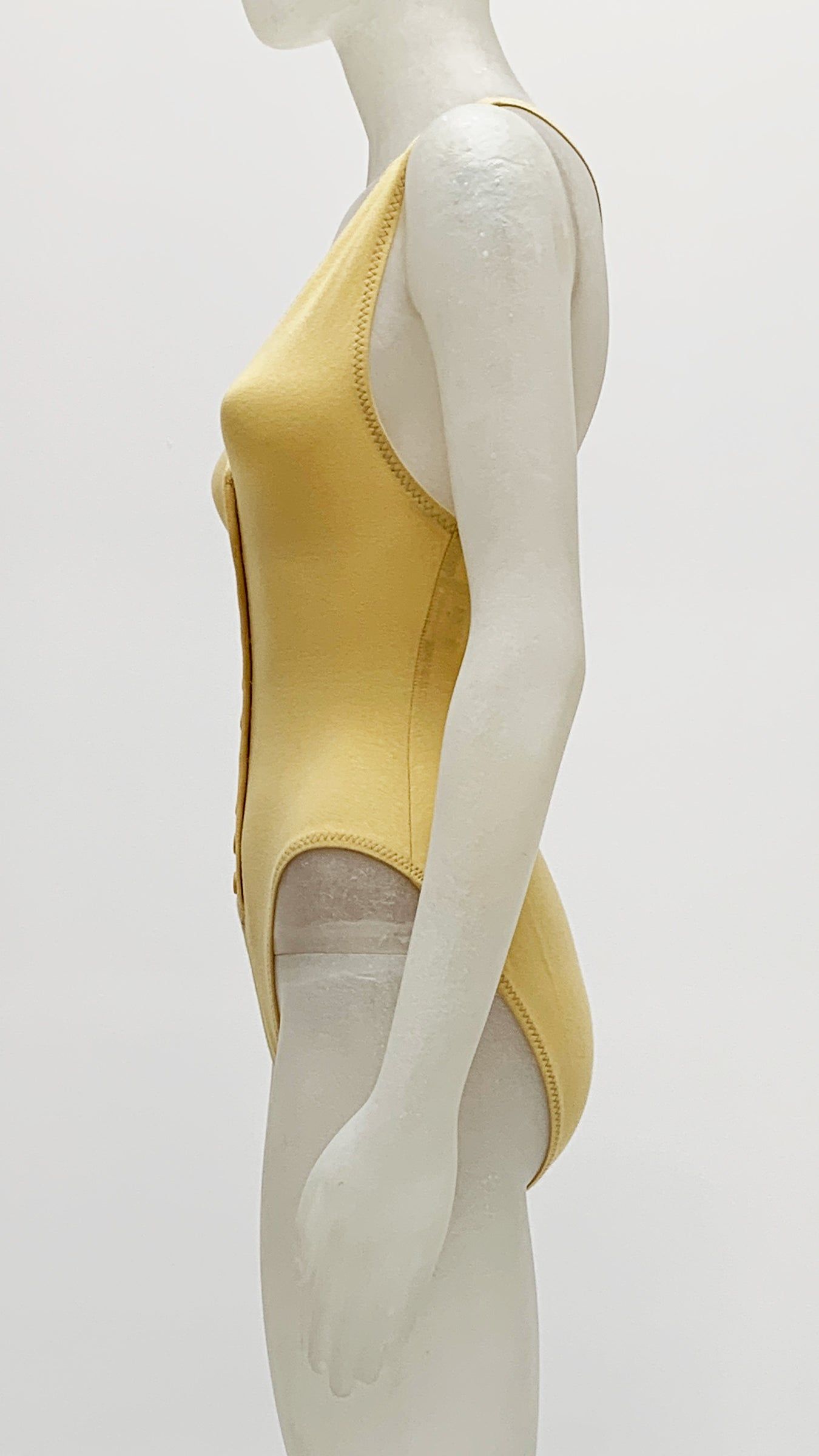 BUTTON FRONT BODYSUIT sold by Norma Kamali product image thumbnail 2