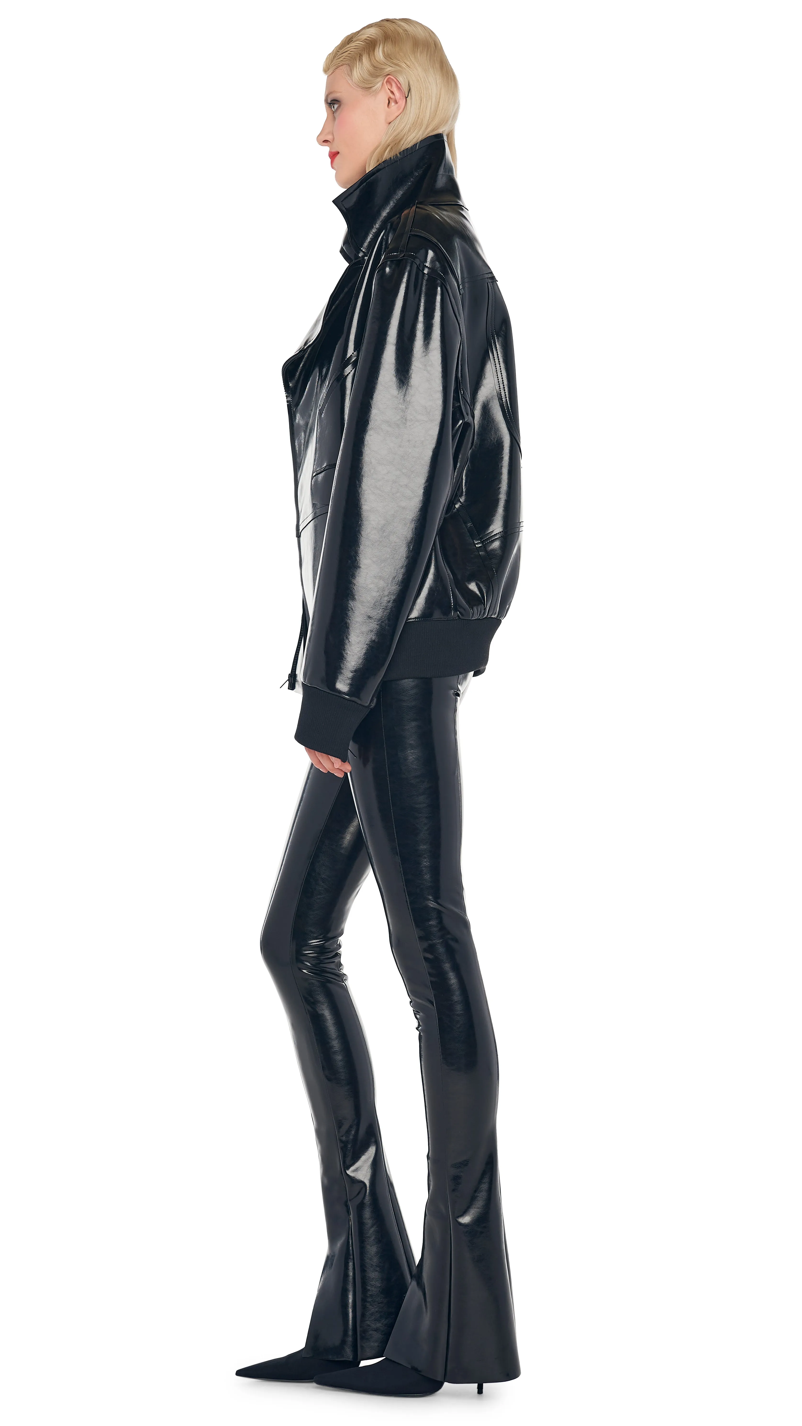 OVERSIZED MOTO JACKET sold by Norma Kamali product image thumbnail 2