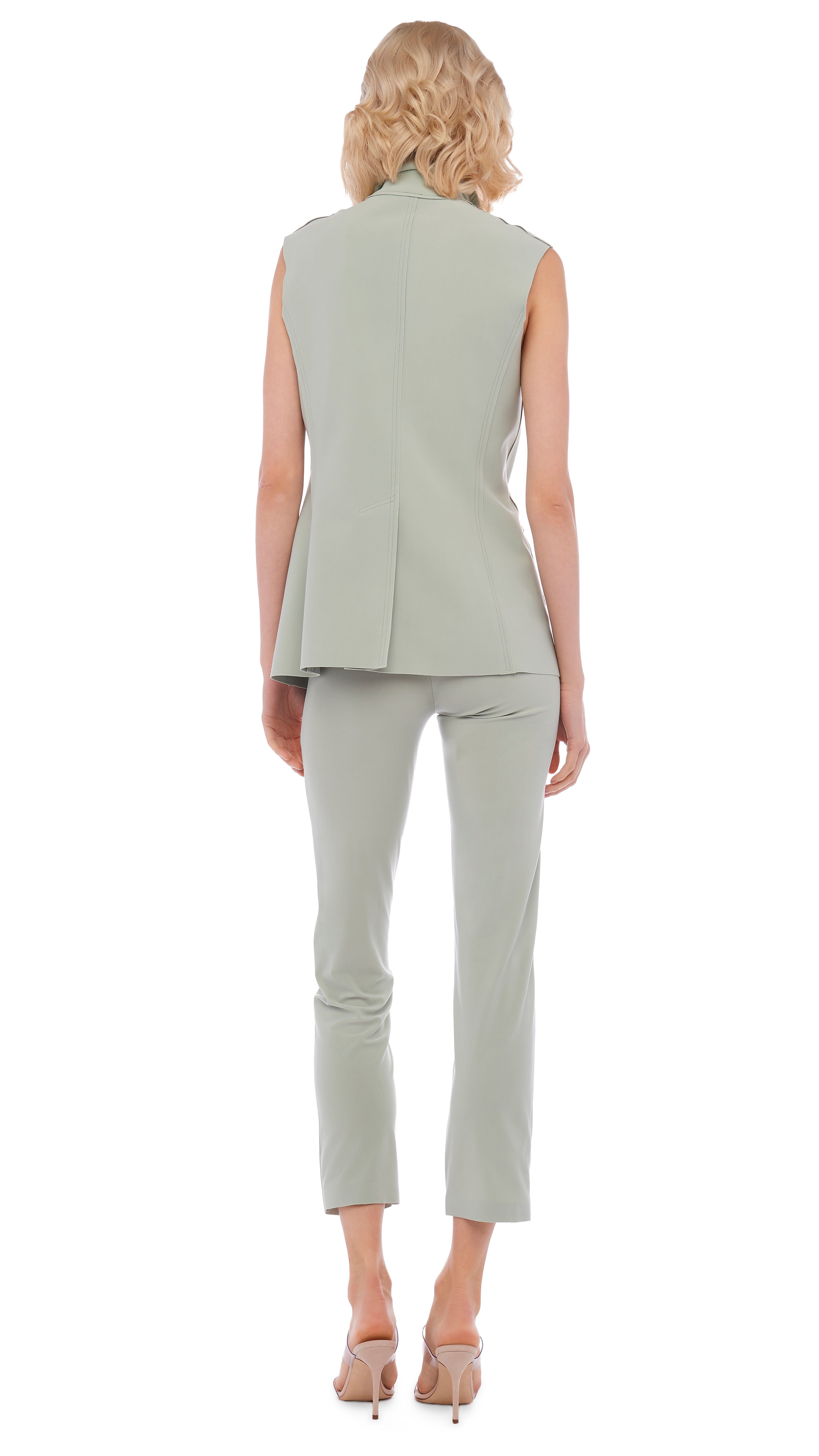 SLEEVELESS SB JACKET sold by Norma Kamali product image thumbnail 3