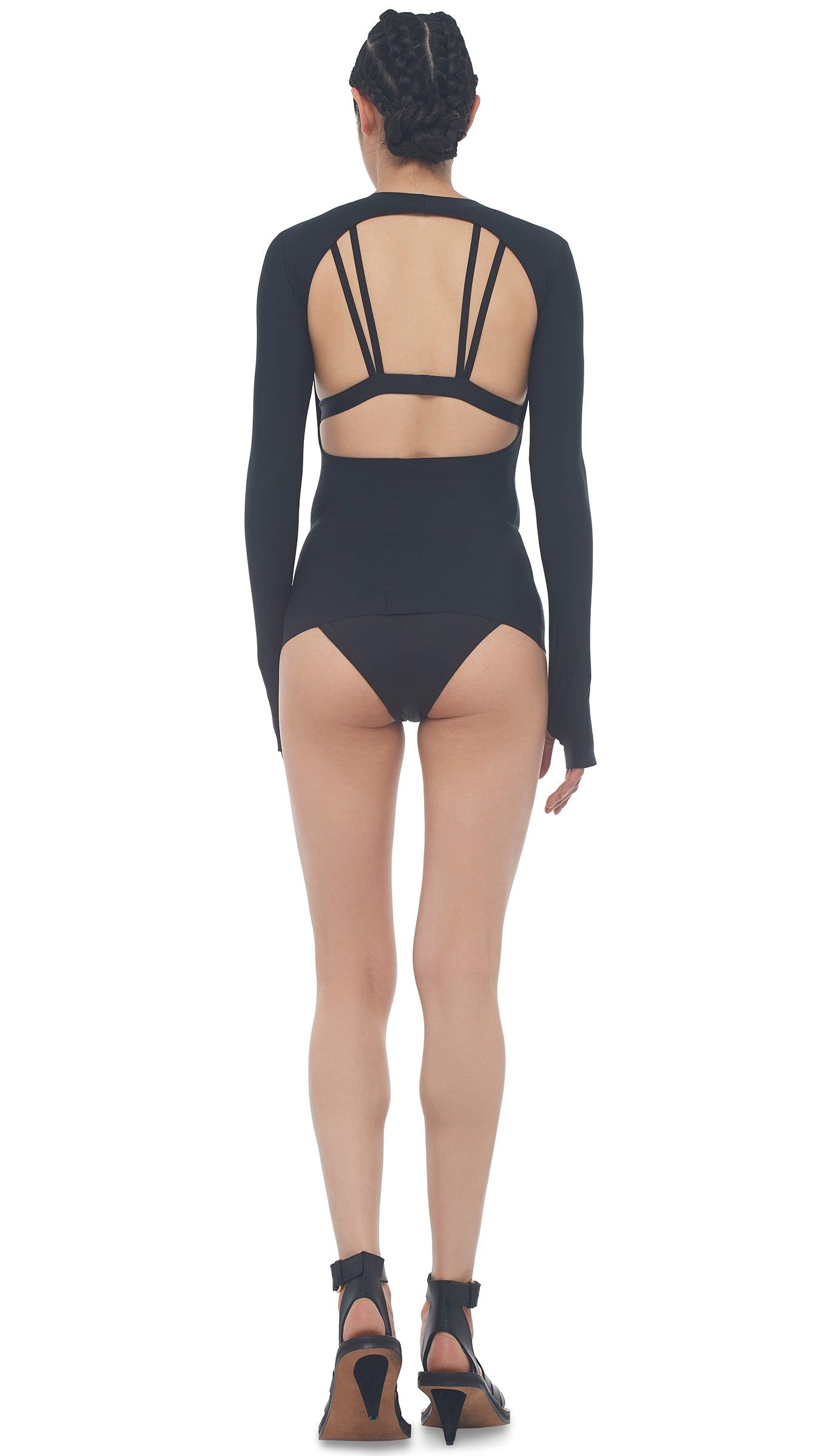 REVERSIBLE BACKLESS TOP sold by Norma Kamali product image thumbnail 3