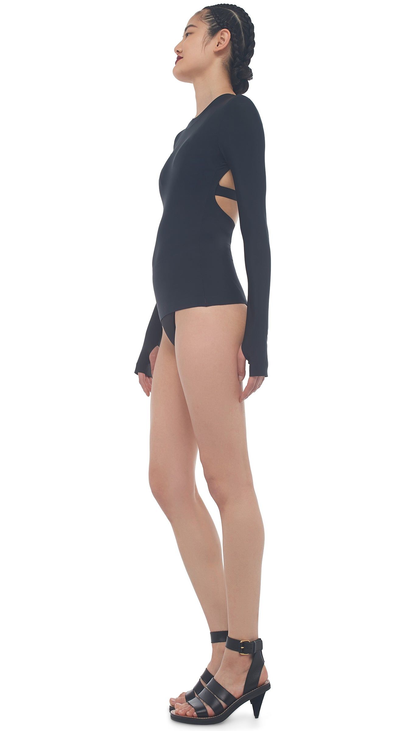 REVERSIBLE BACKLESS TOP sold by Norma Kamali product image thumbnail 4