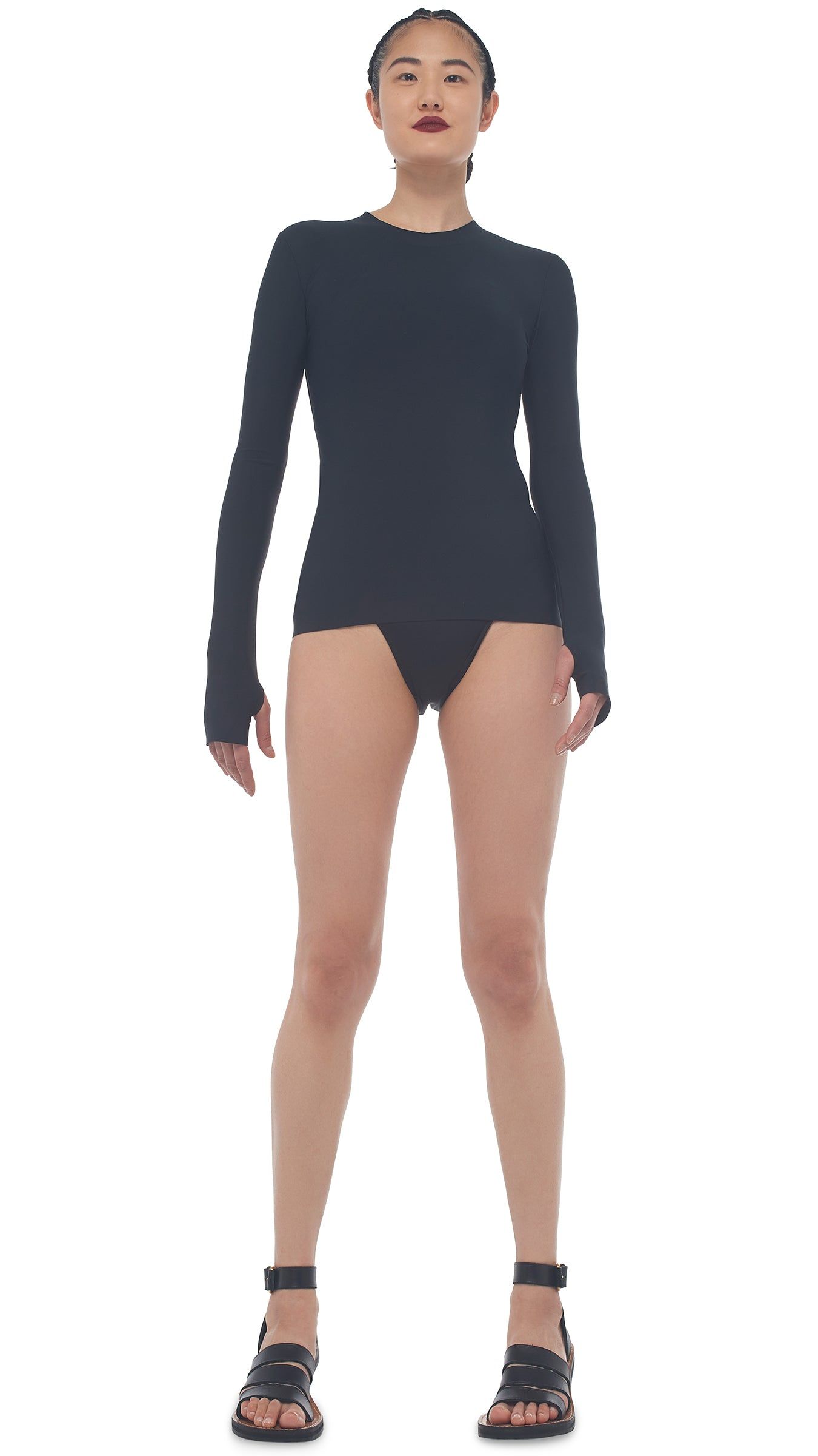 REVERSIBLE BACKLESS TOP sold by Norma Kamali product image thumbnail 2