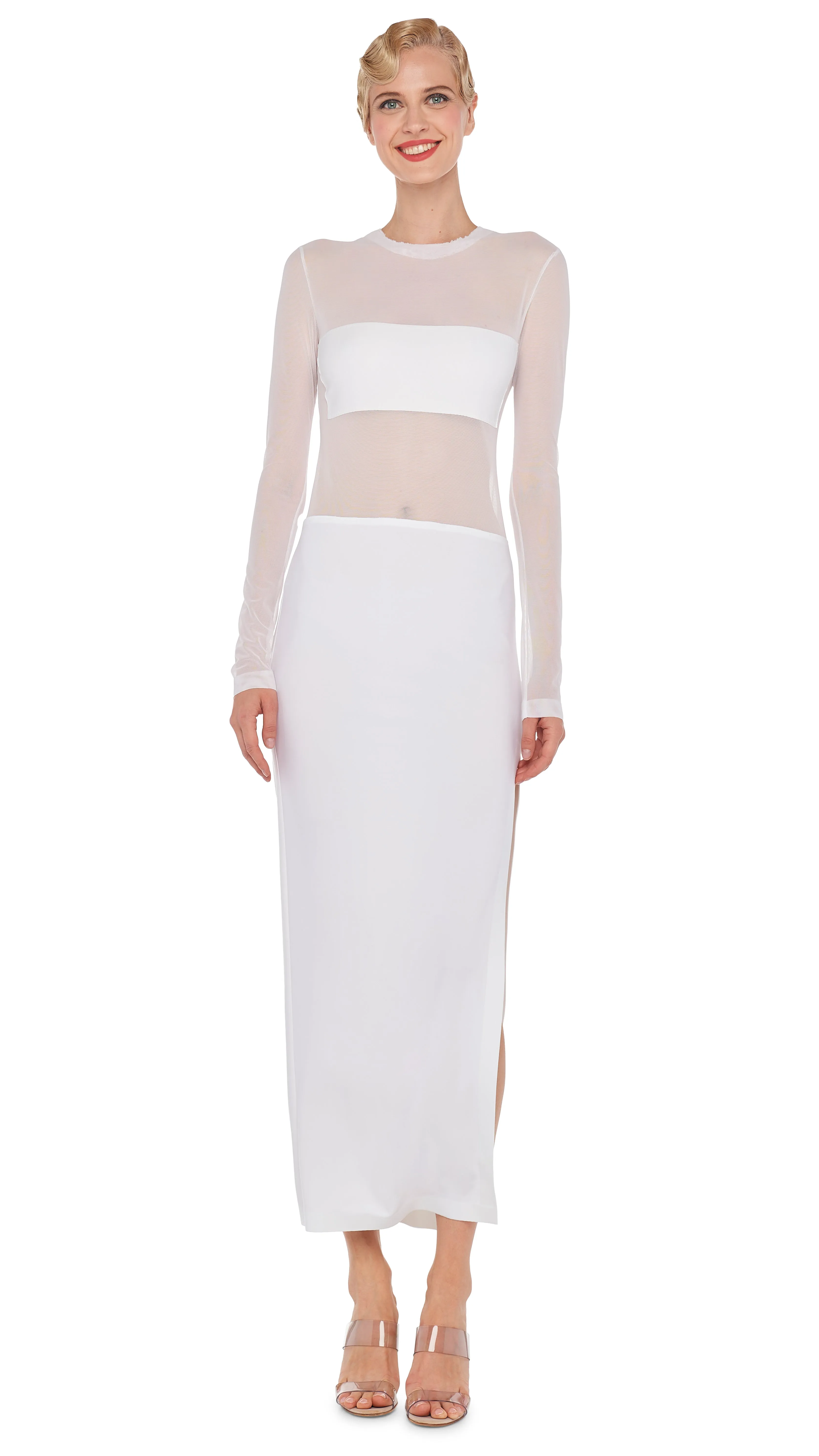 DASH DASH SIDE SLIT GOWN sold by Norma Kamali