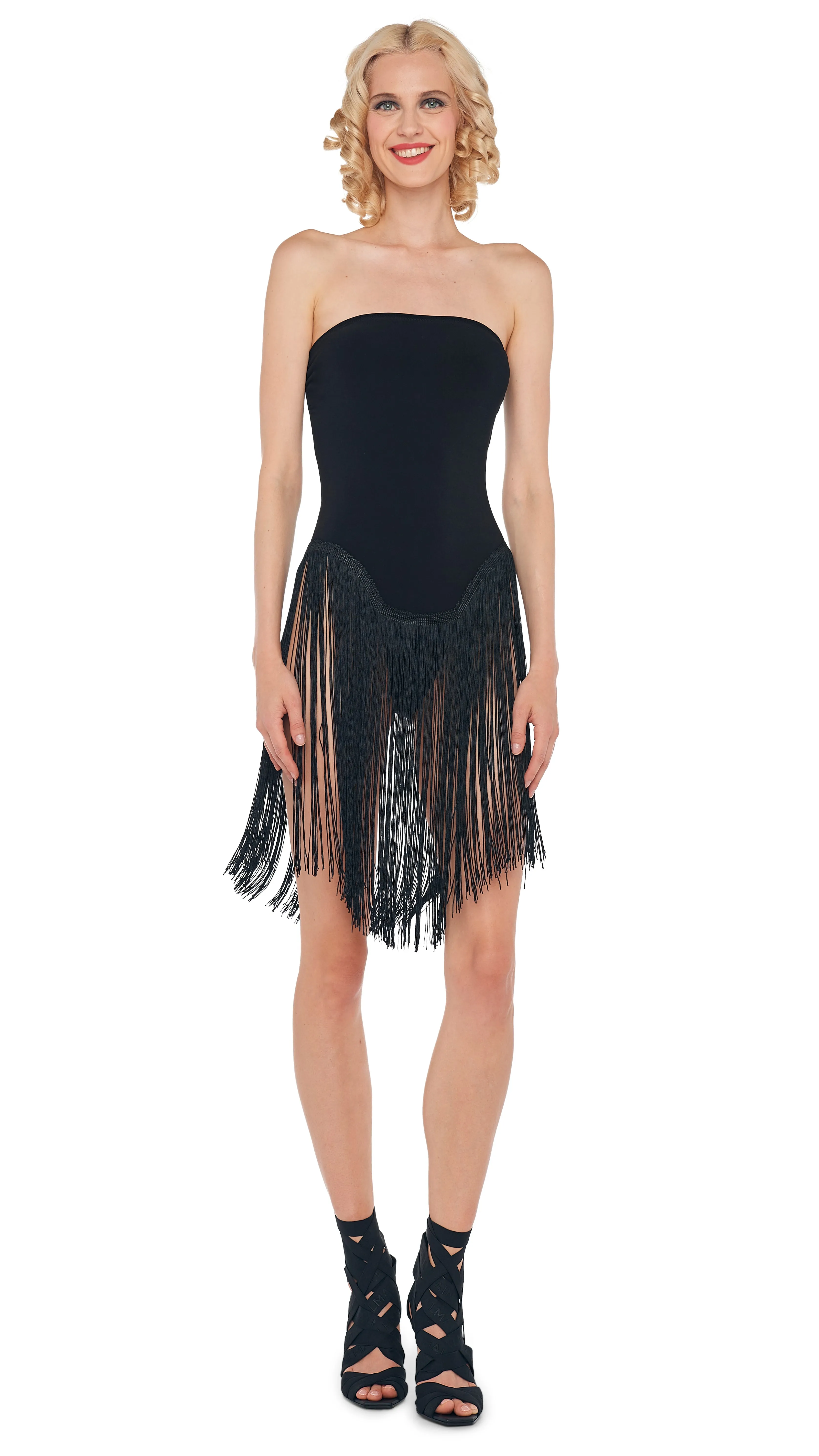 18" FRINGE BISHOP sold by Norma Kamali