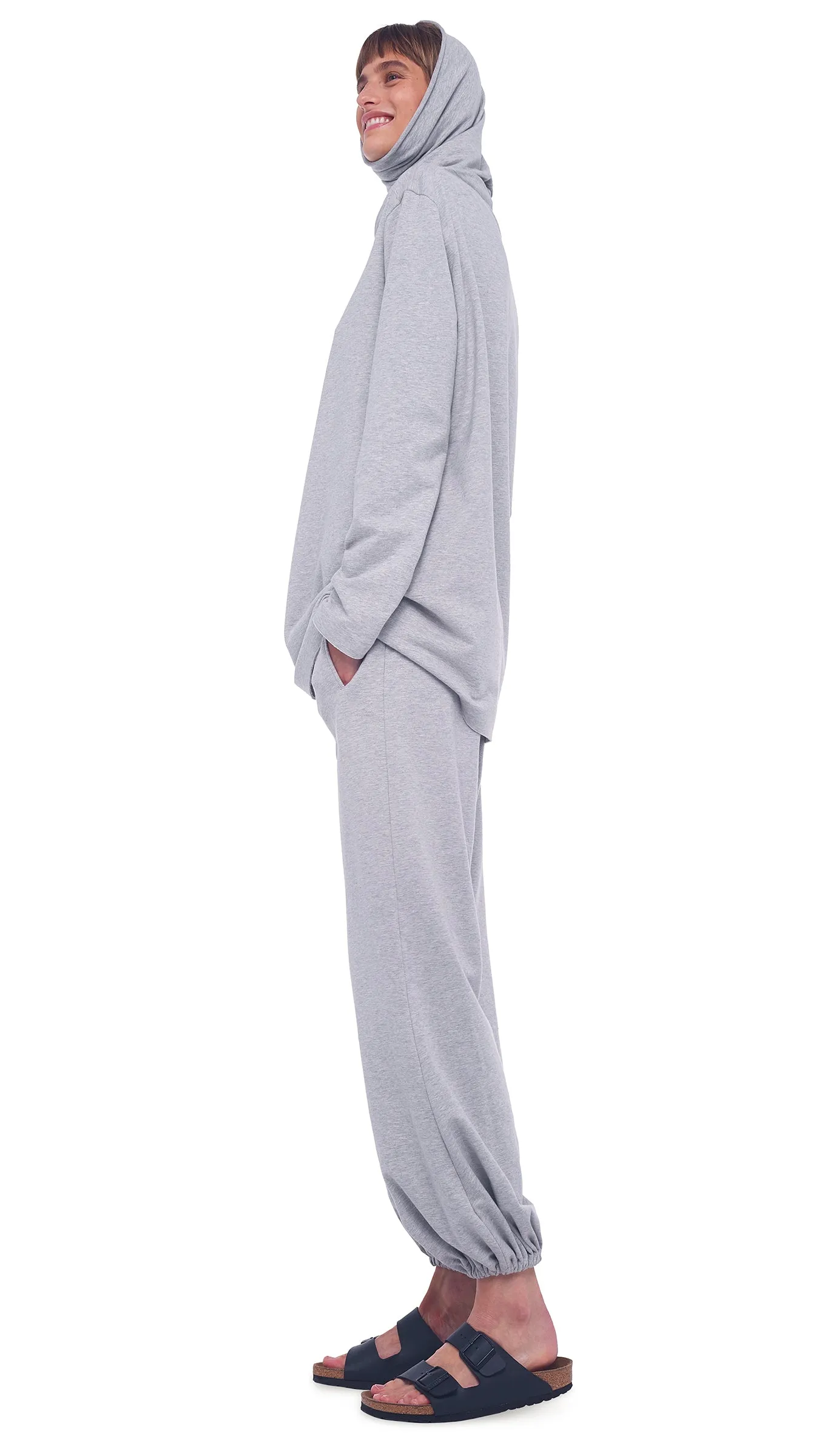 BF PUFF JOG PANT sold by Norma Kamali product image thumbnail 4