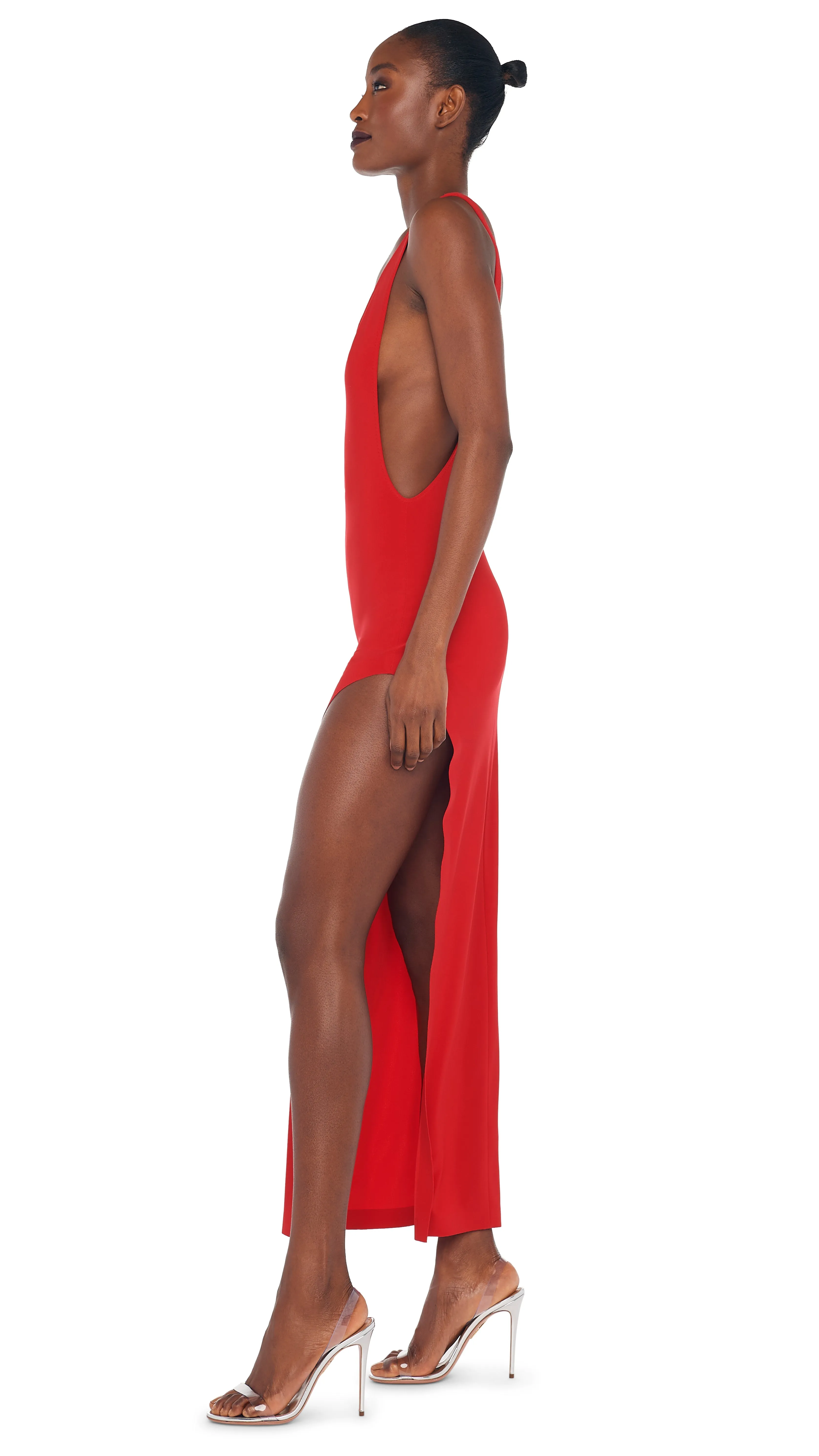 MARISSA WIDE SLIT GOWN sold by Norma Kamali product image thumbnail 2