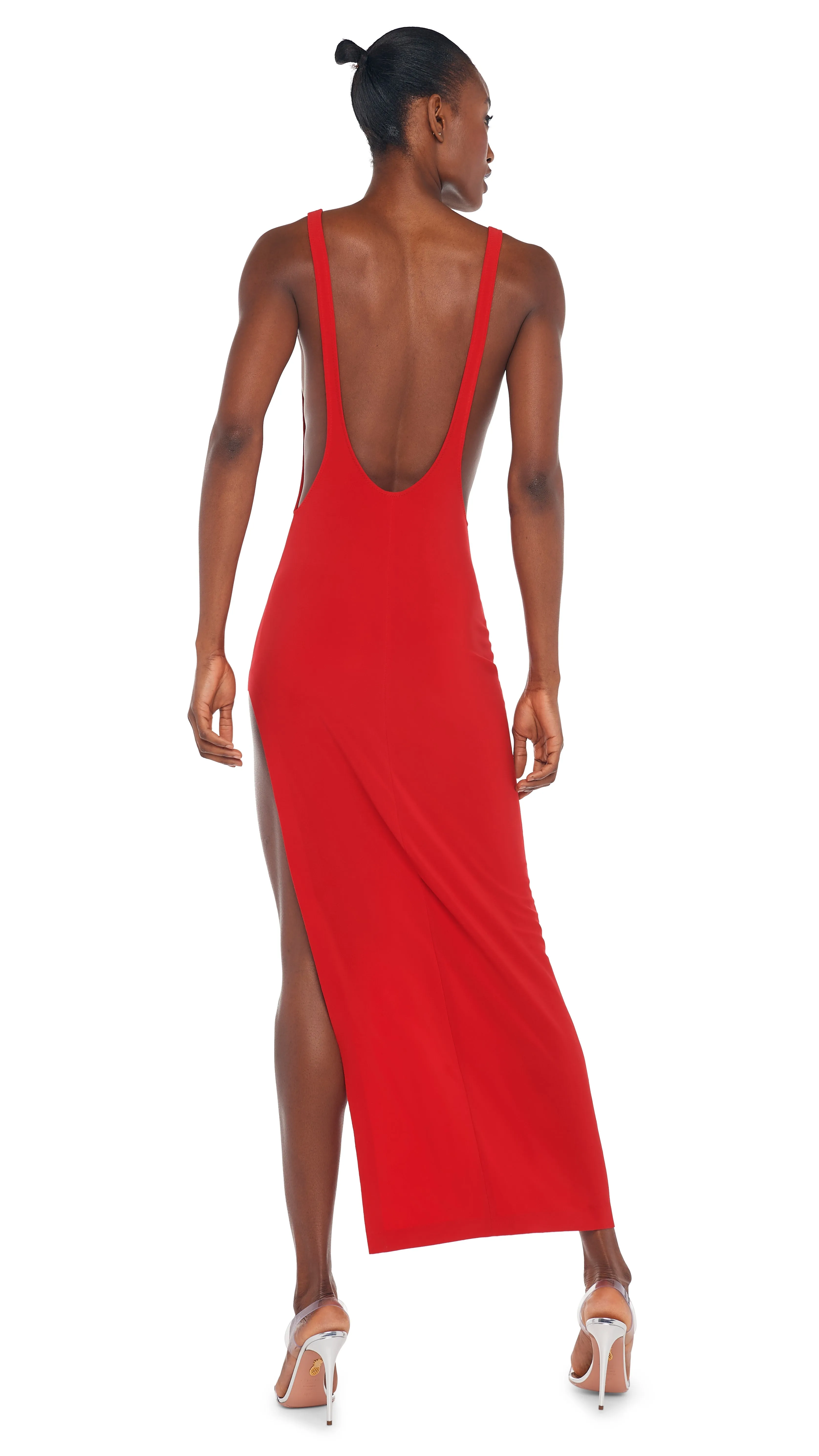 MARISSA WIDE SLIT GOWN sold by Norma Kamali product image thumbnail 3