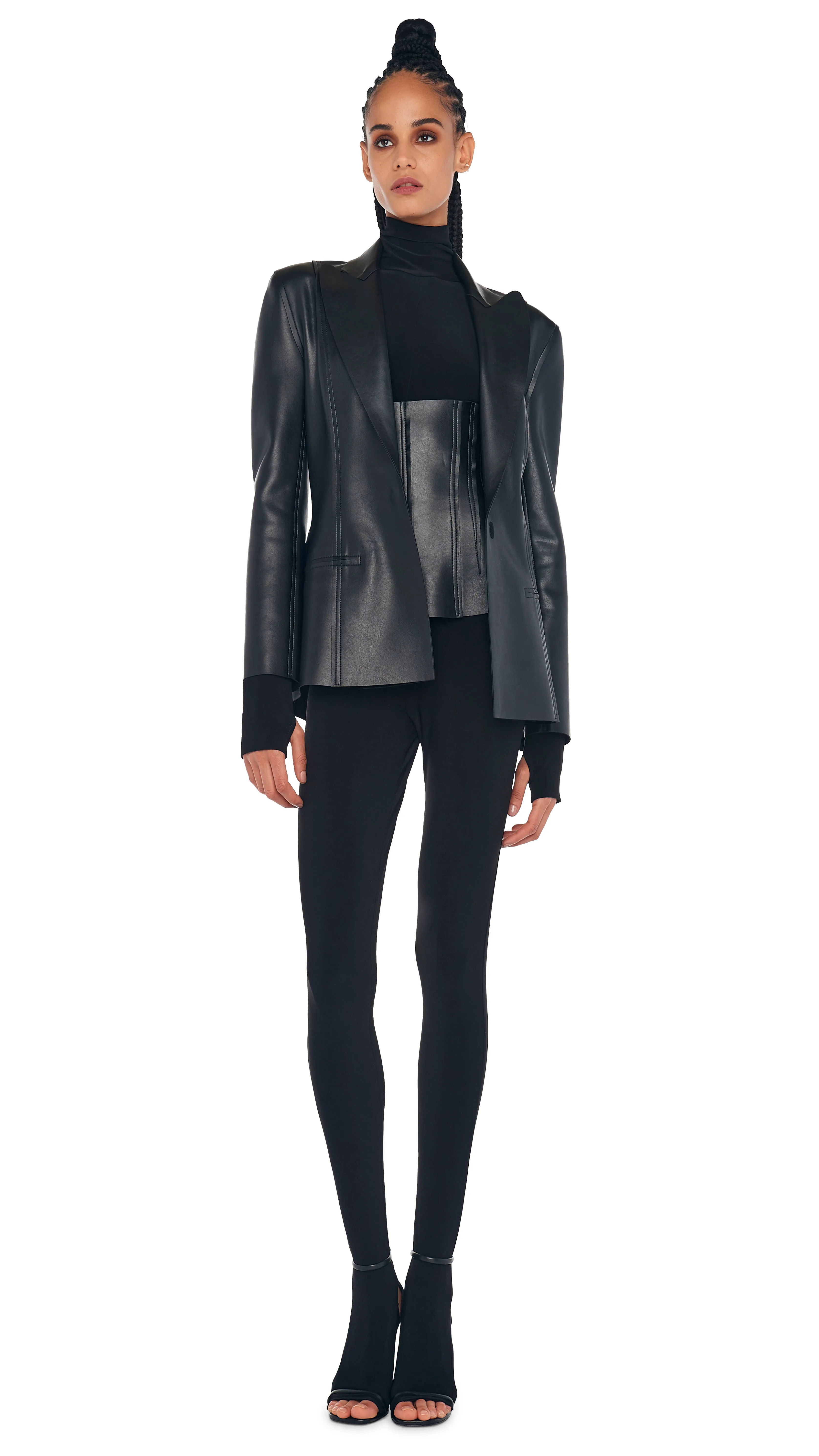 SINGLE BREASTED BOY FIT JACKET sold by Norma Kamali