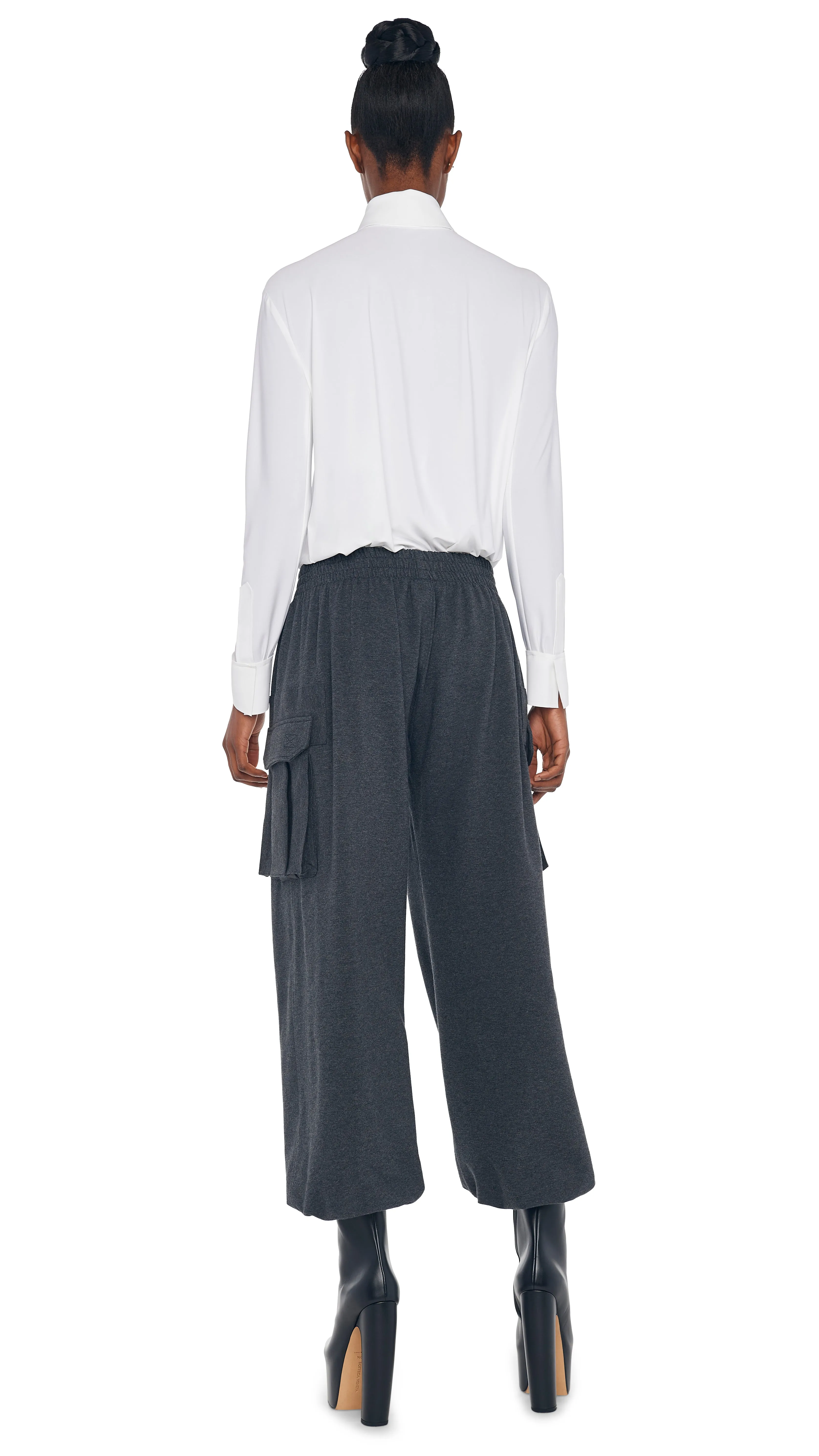 OVERSIZED BF CARGO SWEATPANT sold by Norma Kamali product image thumbnail 3