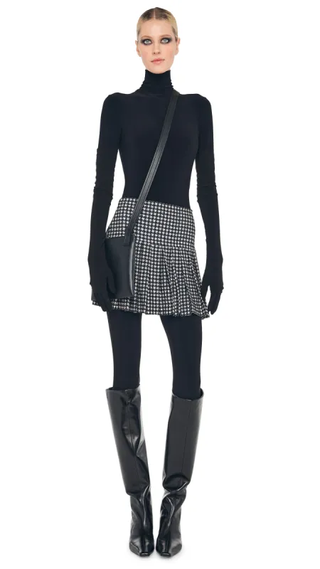 PLEATED MINI SKIRT sold by Norma Kamali