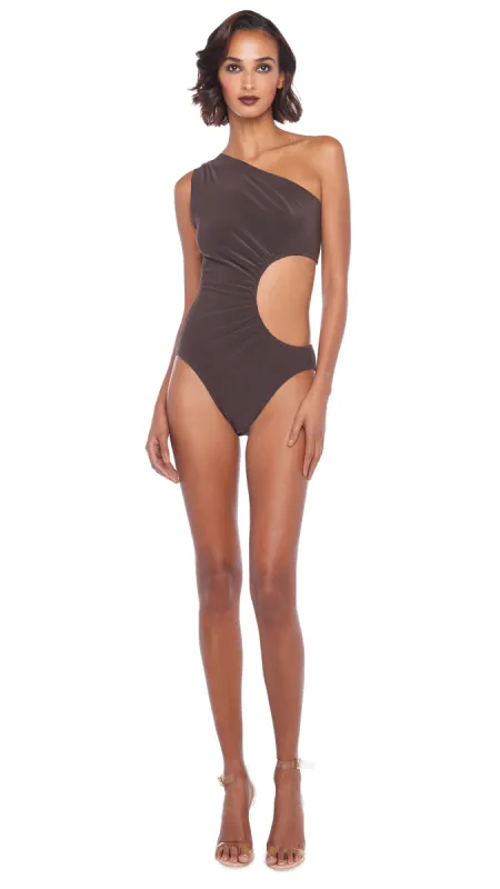 ONE SHOULDER SUNBURST MIO sold by Norma Kamali