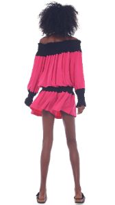 SPLICED PEASANT JUMPSHORT sold by Norma Kamali
