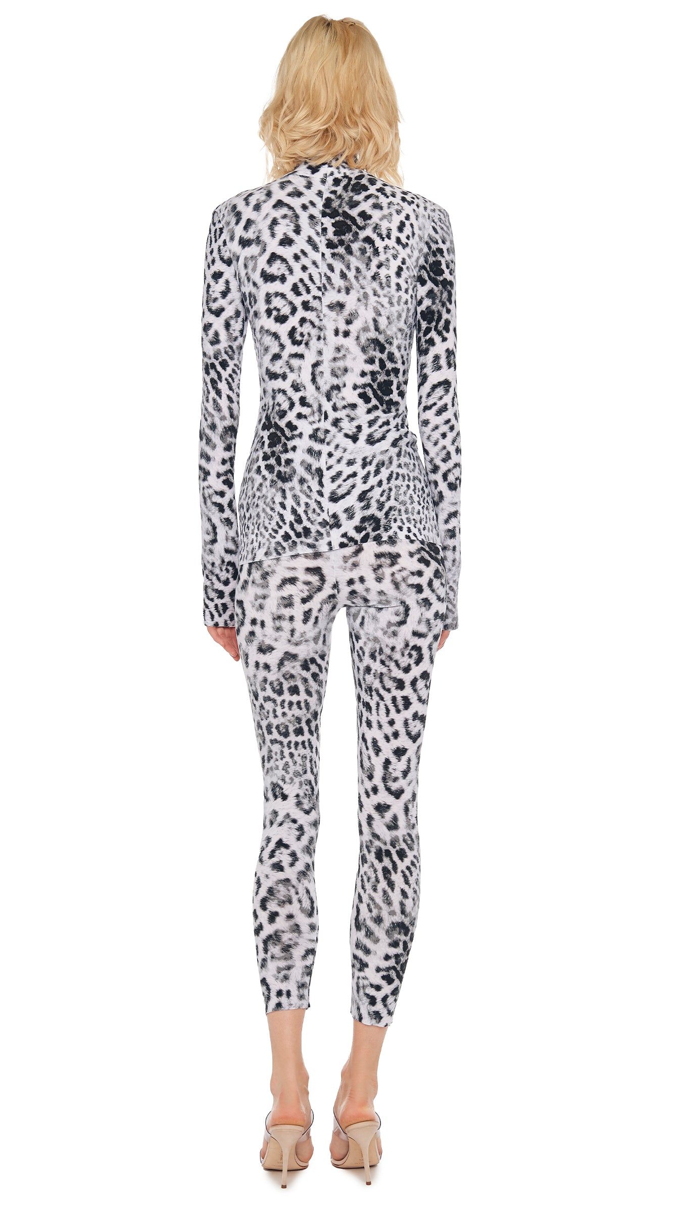 LONG SLEEVE TURTLE TOP sold by Norma Kamali product image thumbnail 3