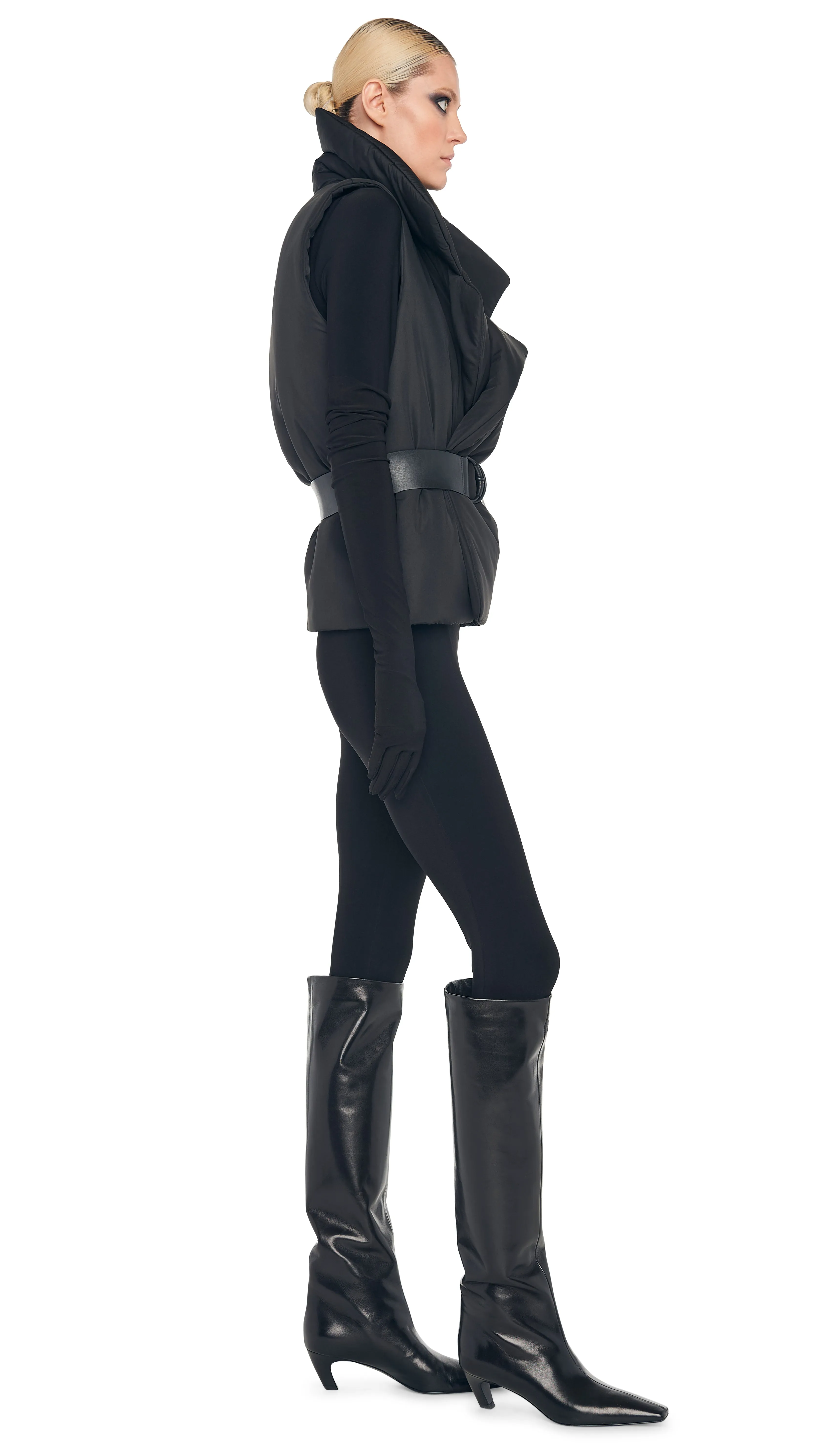 SLEEVELESS SLEEPING BAG VEST sold by Norma Kamali product image thumbnail 4