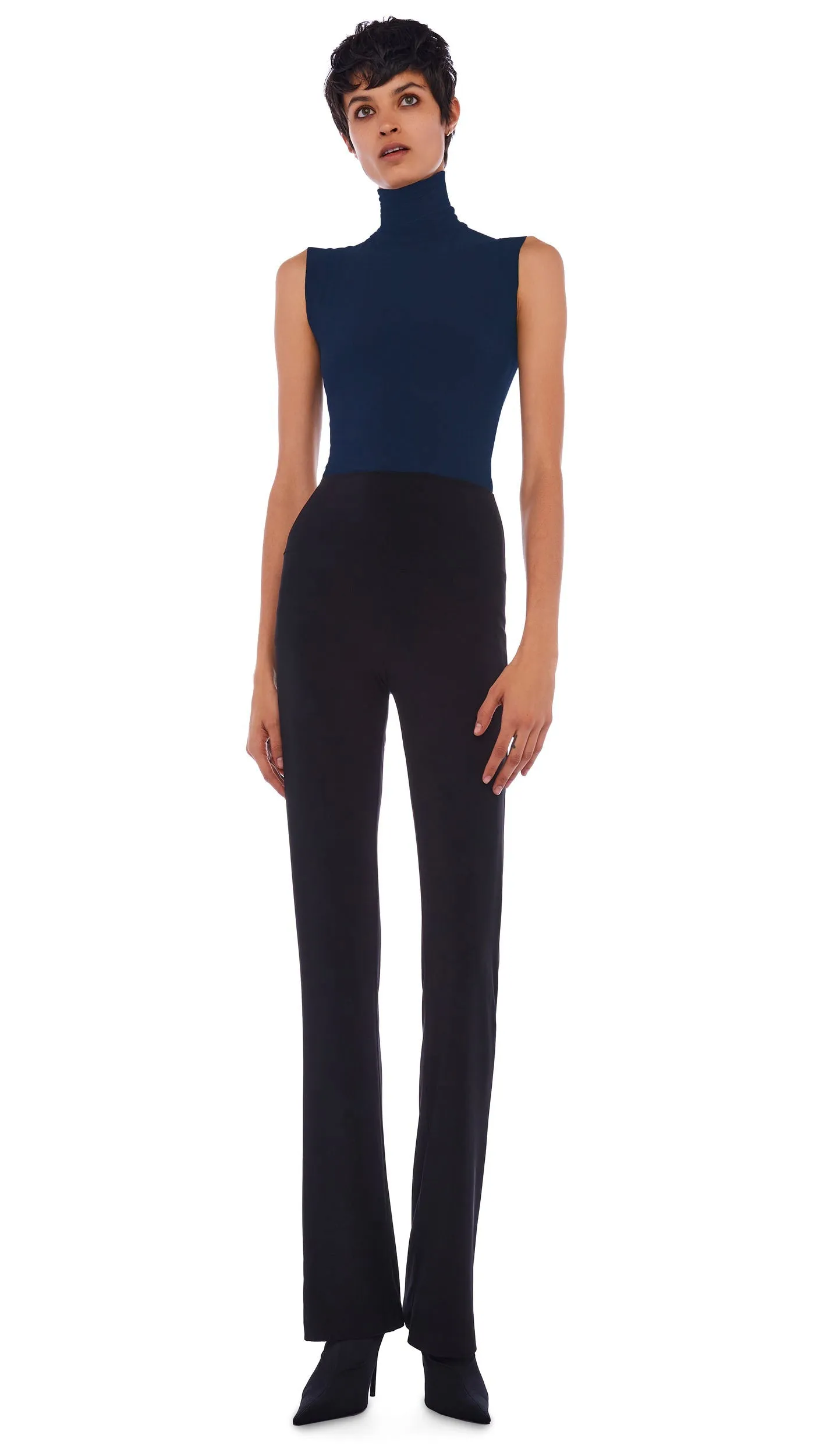 SLEEVELESS TURTLE TOP sold by Norma Kamali