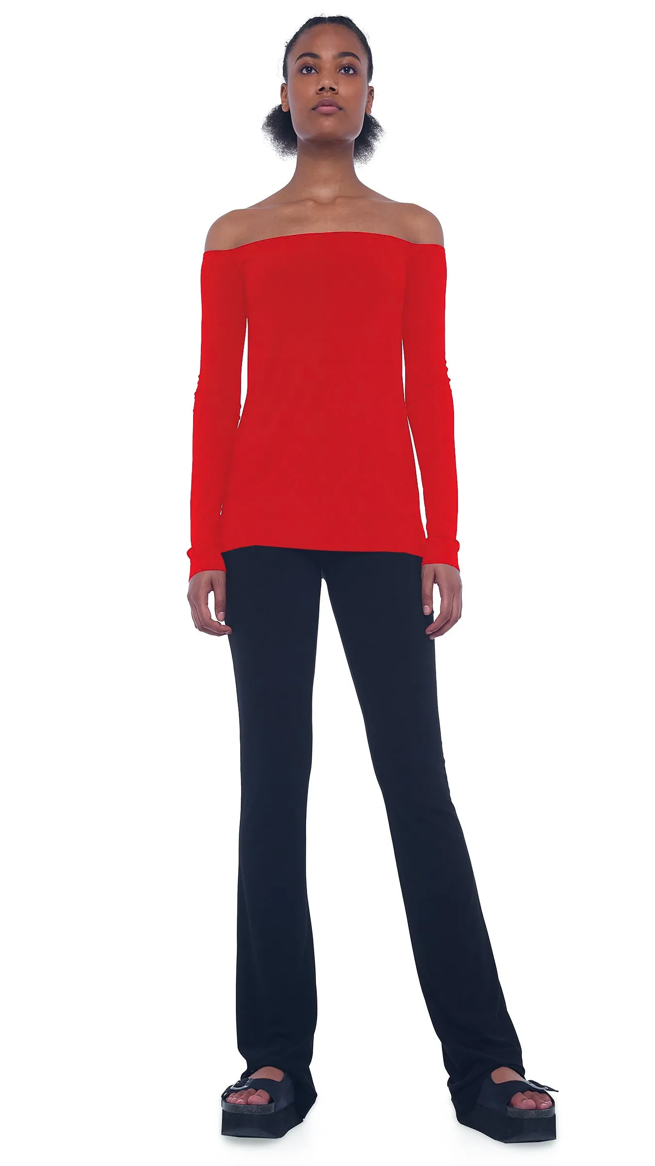 OFF SHOULDER TOP sold by Norma Kamali