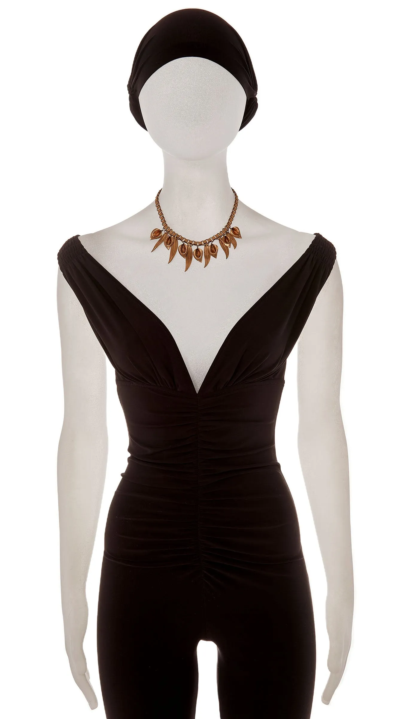 LEAF NECKLACE sold by Norma Kamali