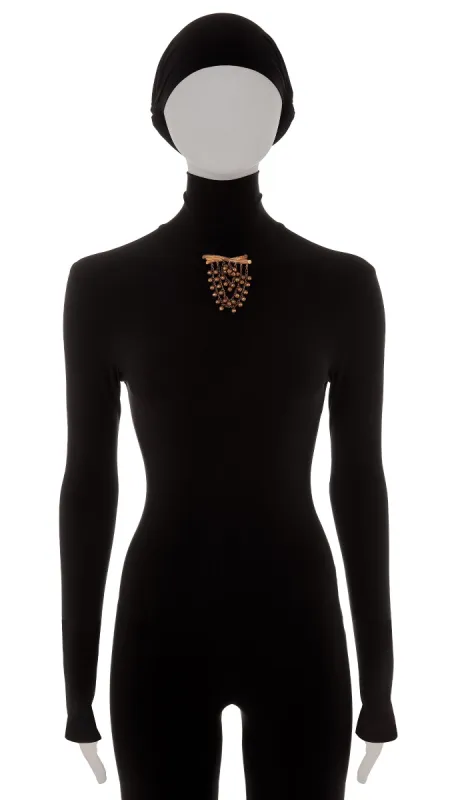 TIERED DROP BROOCH sold by Norma Kamali