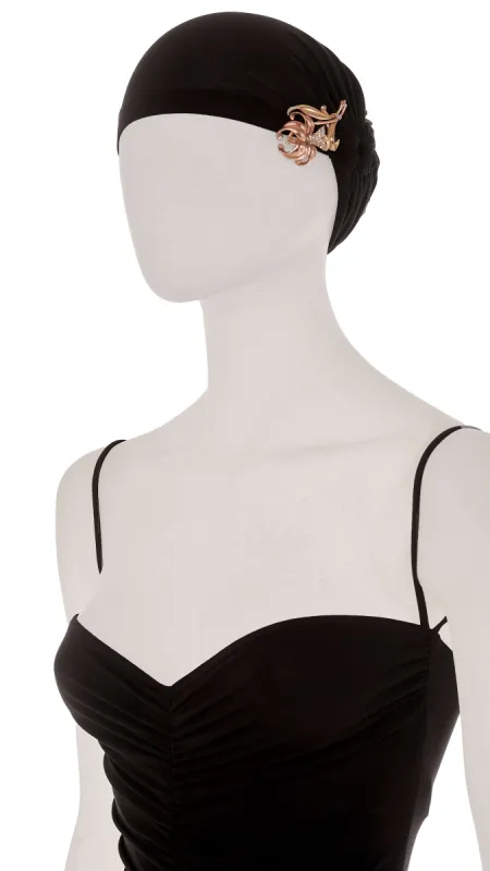 MULTICOLORED FLOWER BROOCH WITH STONES sold by Norma Kamali