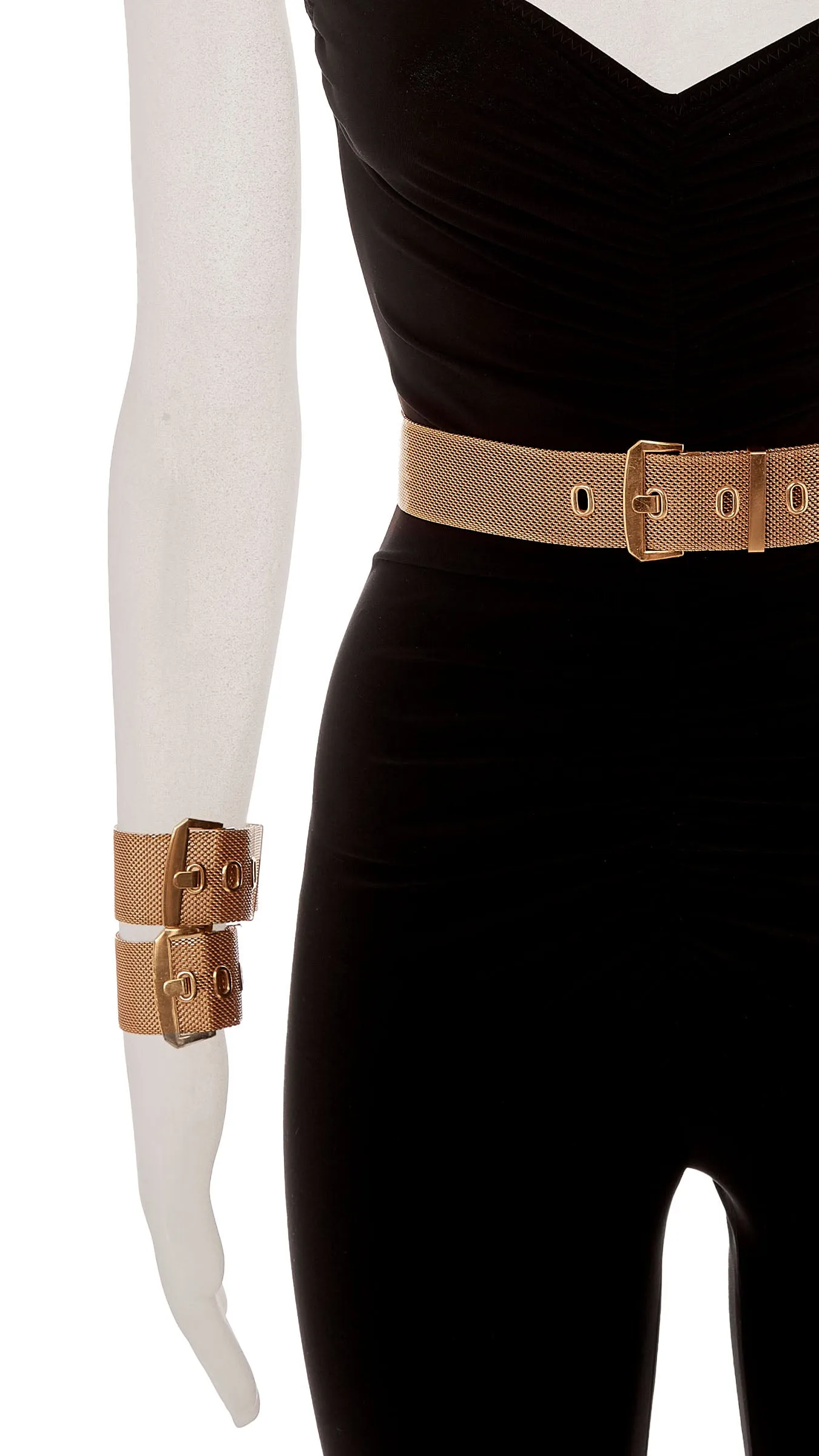 MESH BELT AND BRACELET SET sold by Norma Kamali product image thumbnail 2