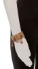 BRASS CUFF WITH CHAIN DROP CHARMS sold by Norma Kamali