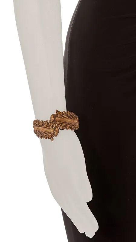 BRASS CUFF sold by Norma Kamali
