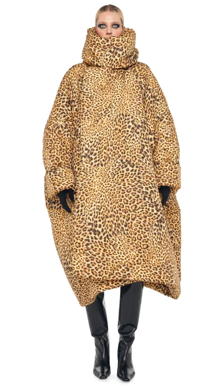 Blanket Sleeping Bag Coat with Turtle Catsuit and Tube Scarf sold by Norma Kamali