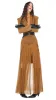PLEATED LONG SKIRT W/ SLIT sold by Norma Kamali