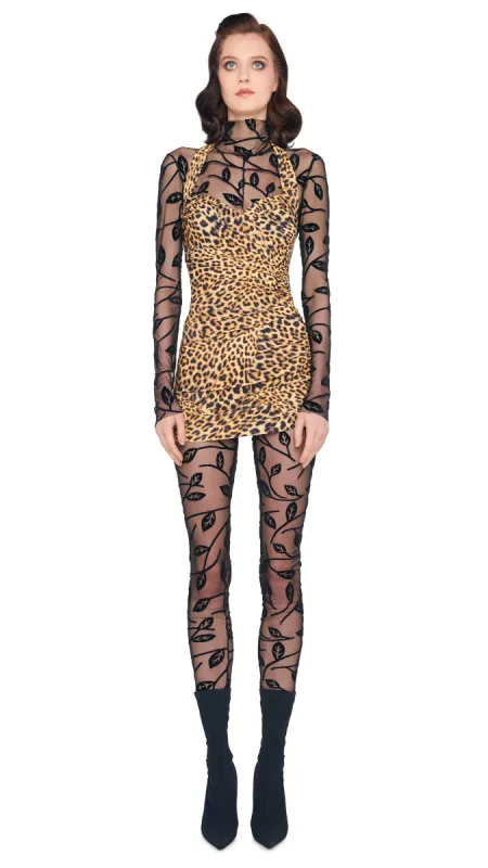 LONG SLEEVE SLIM FIT TURTLE CATSUIT sold by Norma Kamali