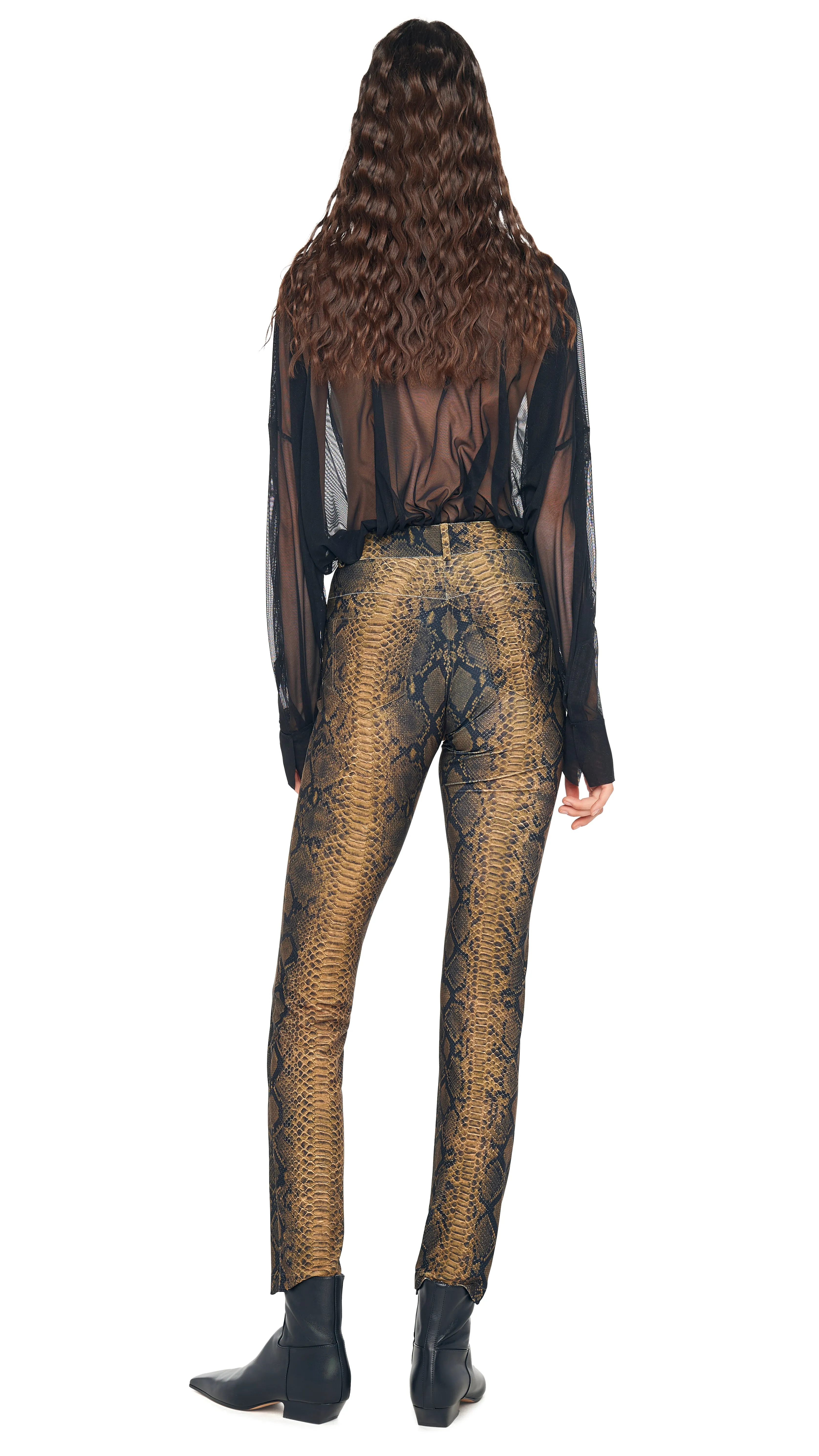 SUPER OS BF NK SHIRT BODYSUIT W/ BOW sold by Norma Kamali product image thumbnail 3