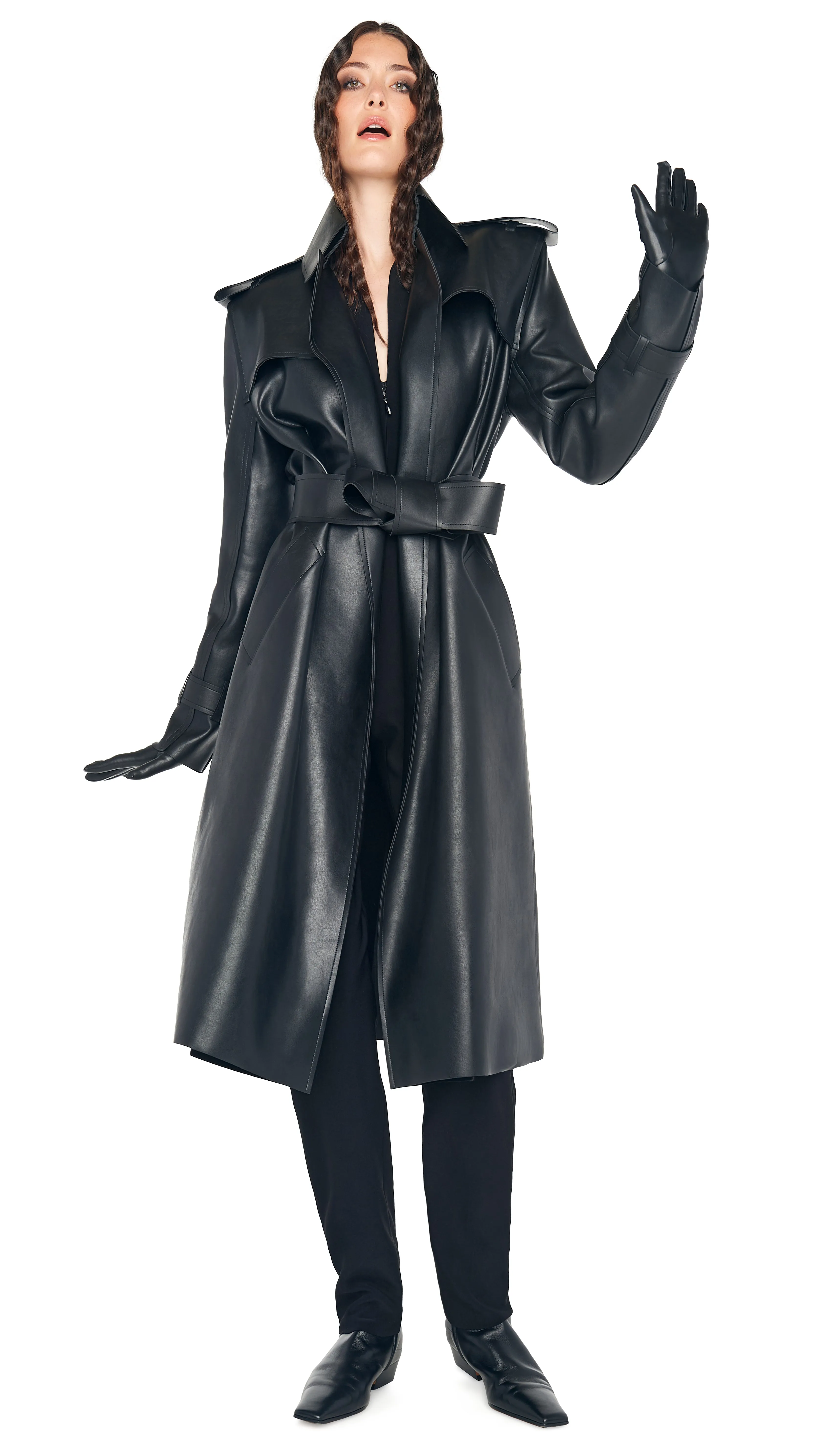 DB TRENCH BELOW THE KNEE sold by Norma Kamali product image thumbnail 4