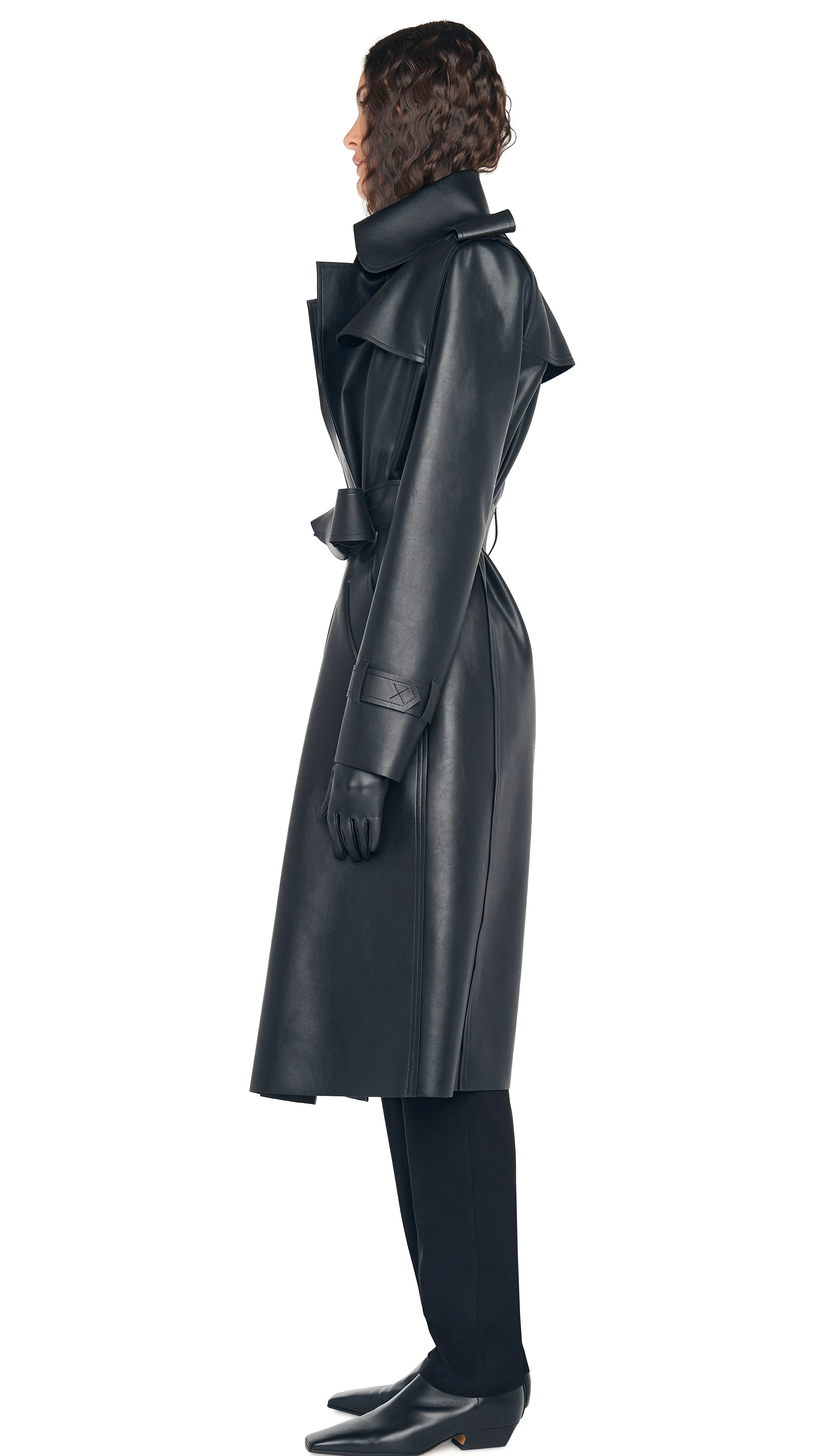 DB TRENCH BELOW THE KNEE sold by Norma Kamali product image thumbnail 2