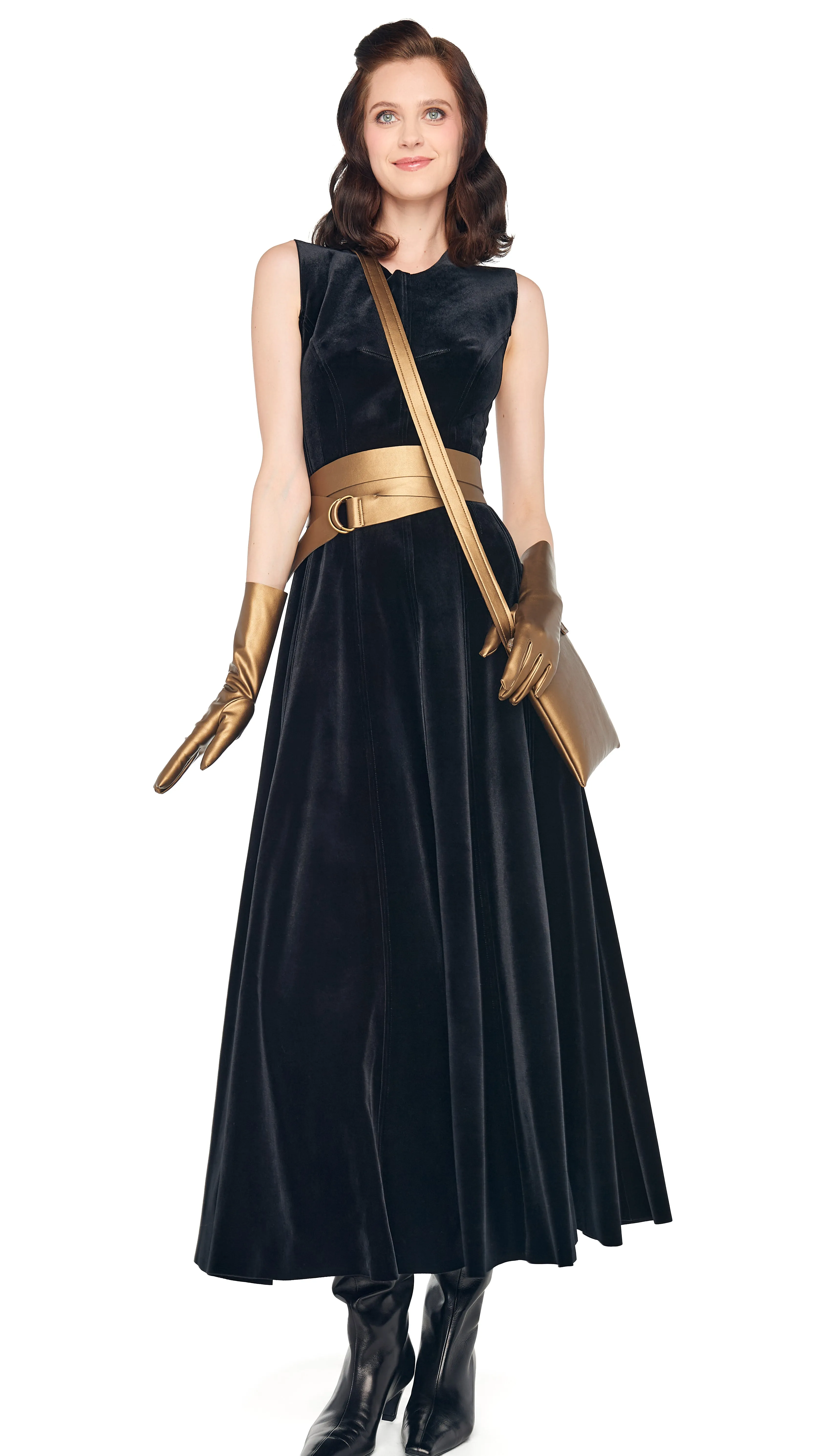 SLEEVELESS LONG GRACE DRESS sold by Norma Kamali product image thumbnail 5