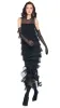 SLEEVELESS TIERED RUFFLE GOWN sold by Norma Kamali